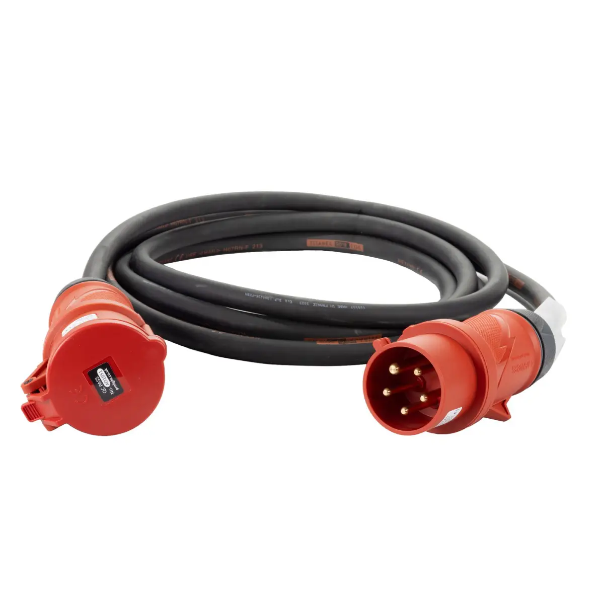 40m 32A Male - 32A Female 3PH 6mm 5C Cable Mennekes - CABL750M
