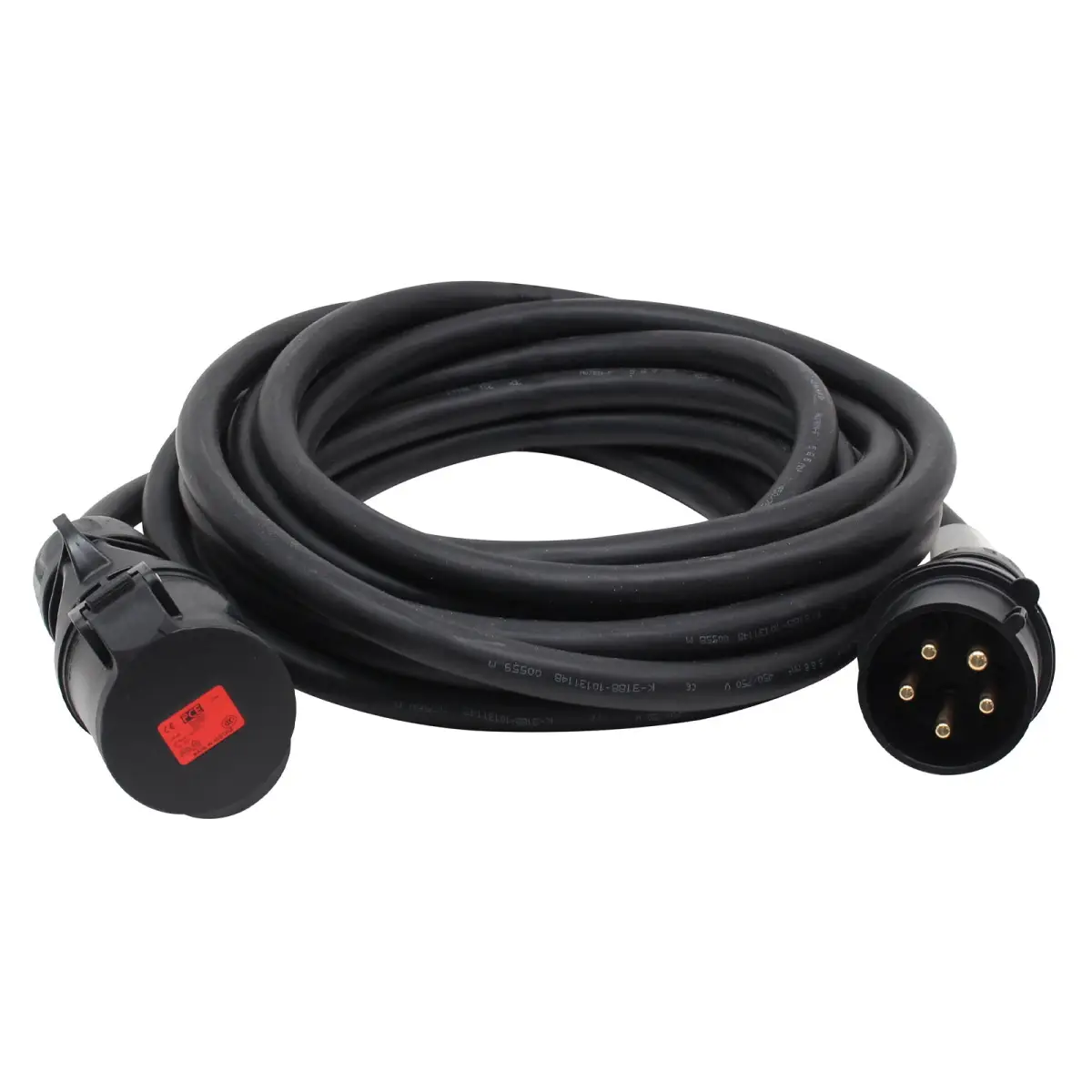 50m 32A Male - 32A Female 3PH 6mm 5C Cable - CABL751