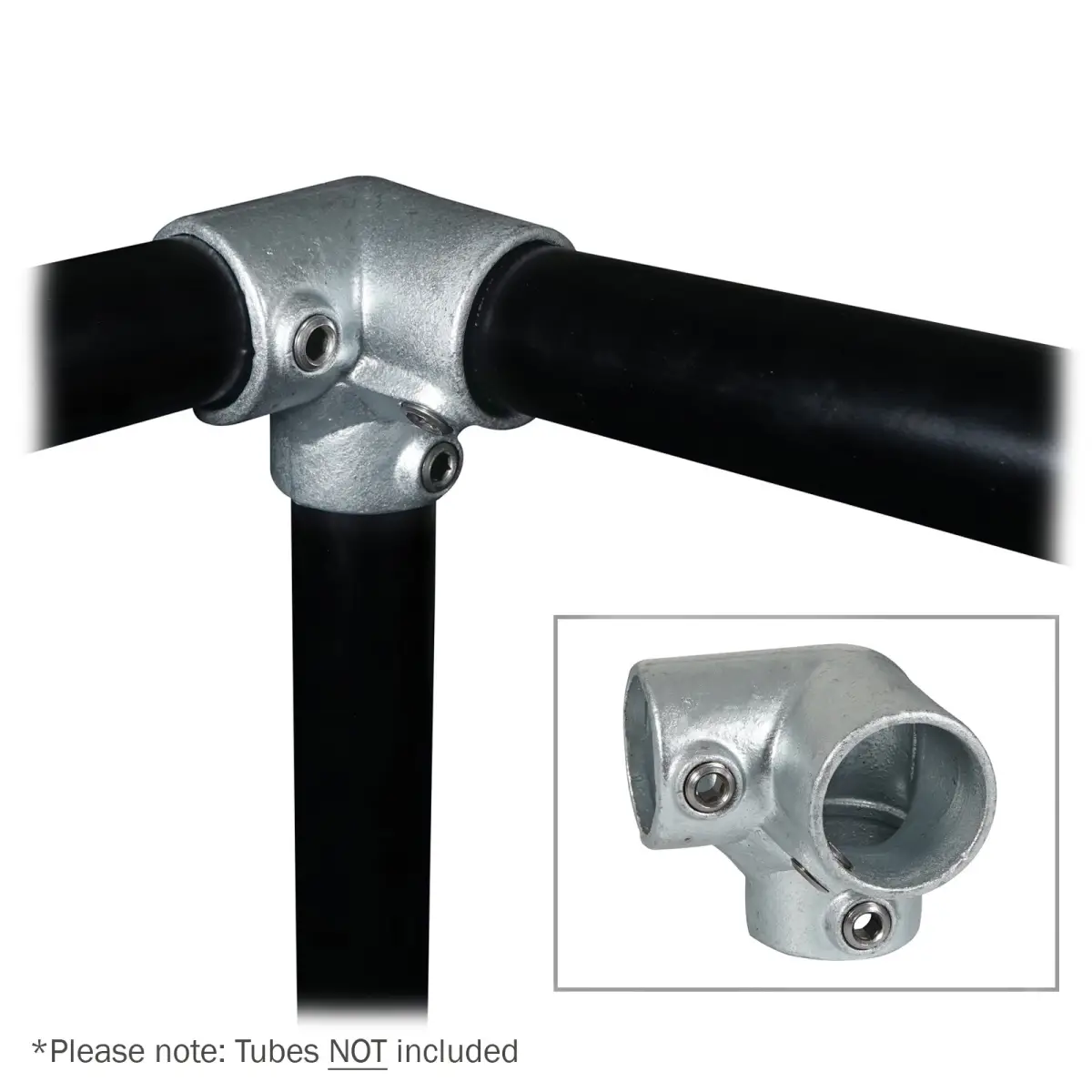 3 Way 90 Degree Elbow Key Clamp - CLAM210