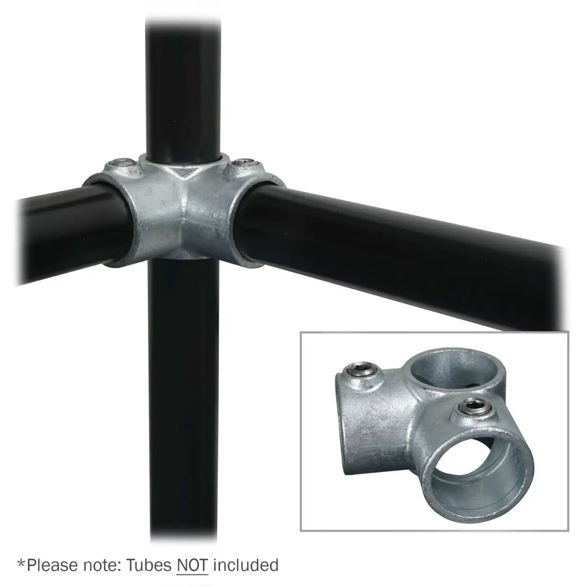 3 Side Outlet Tee Key Clamp - CLAM211