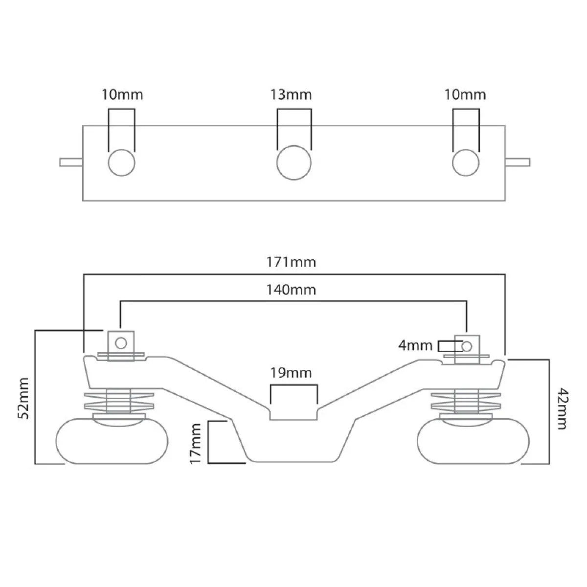 OC100L Omega Clamp (Large) - CLAM22