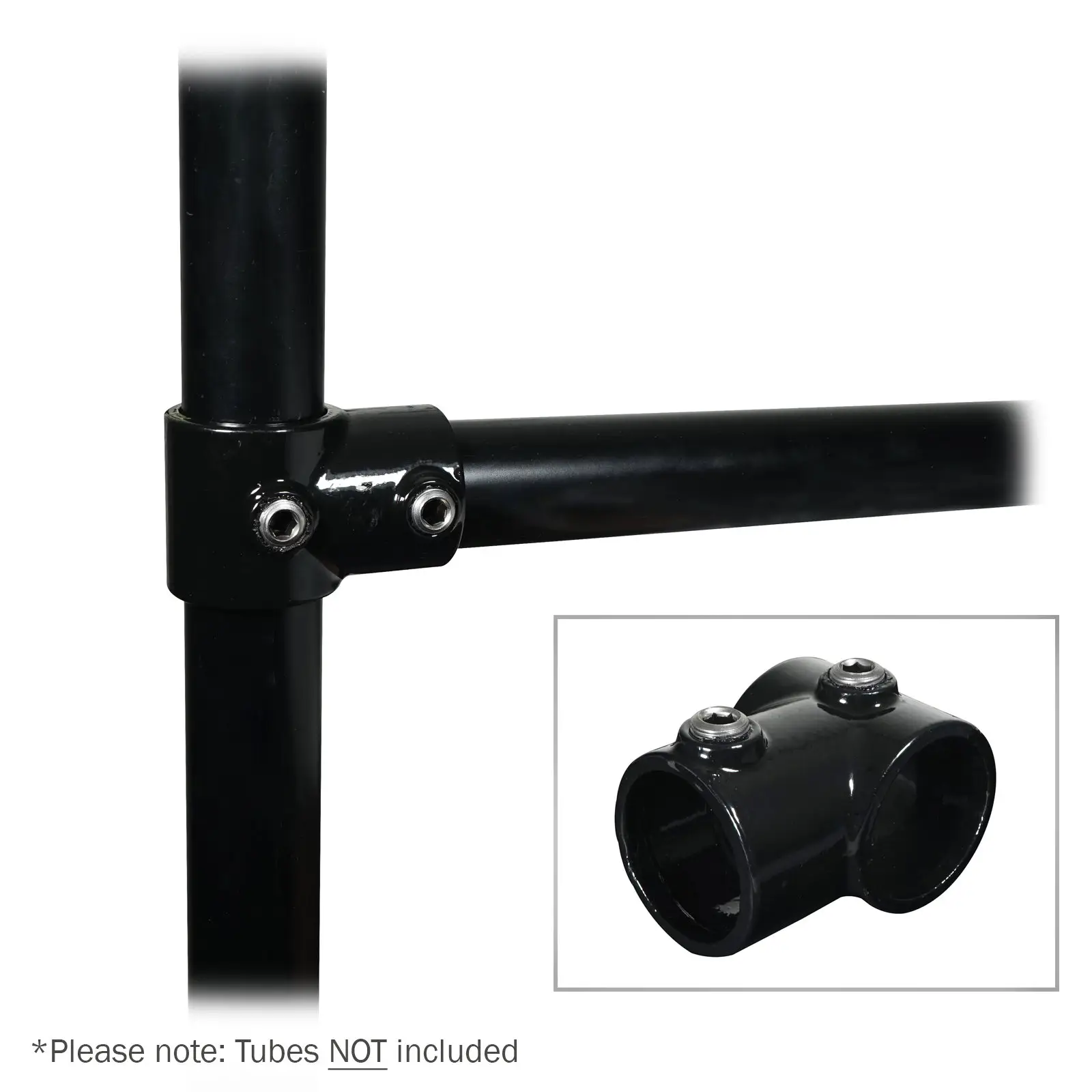 Short Tee Black Key Clamp - CLAM251