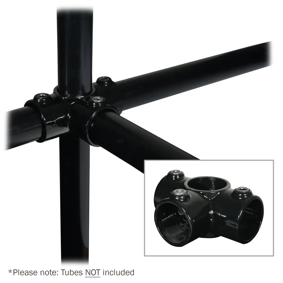 Side Outlet Black Key Clamp - CLAM264