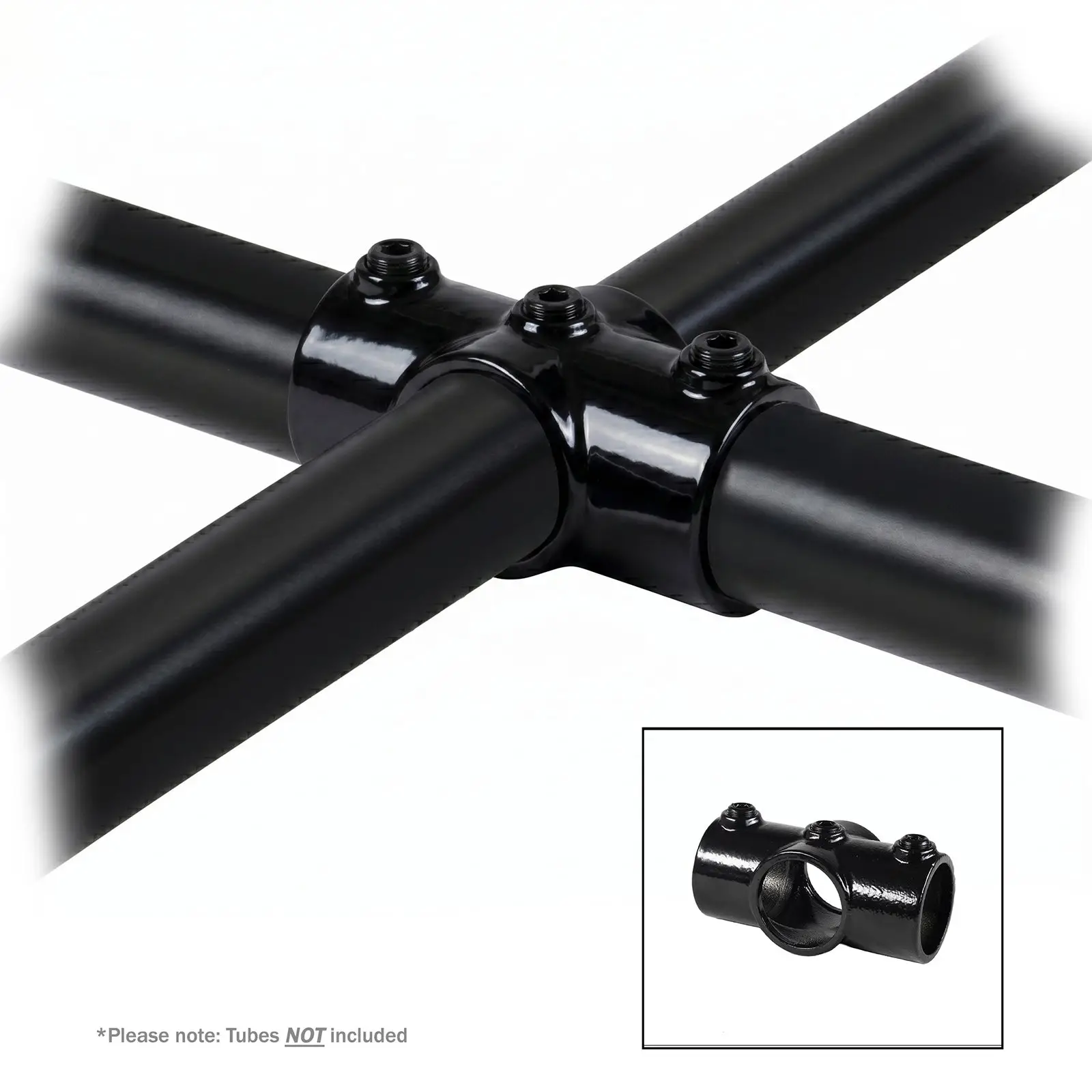 2 Socket Cross Black Key Clamp - Image 5