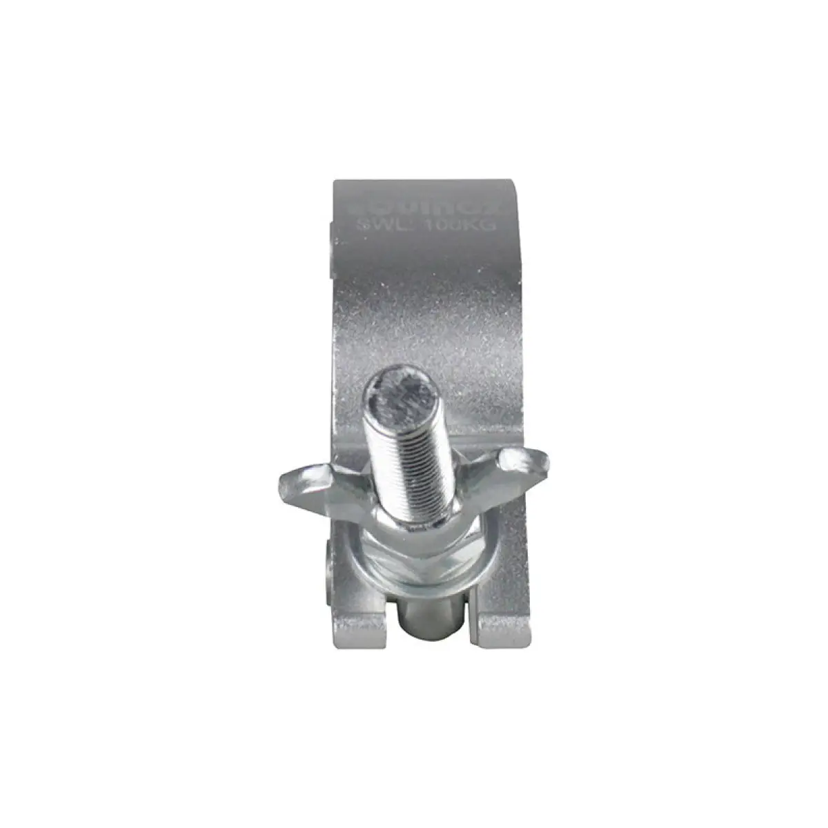TC 100S Aluminium 100kg Silver Half Coupler - CLAM31