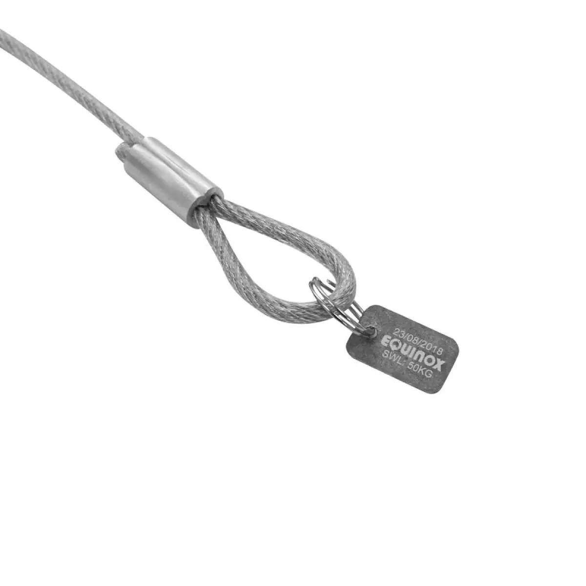 75cm PVC Coated Safety Wire 50kg - CLAM37