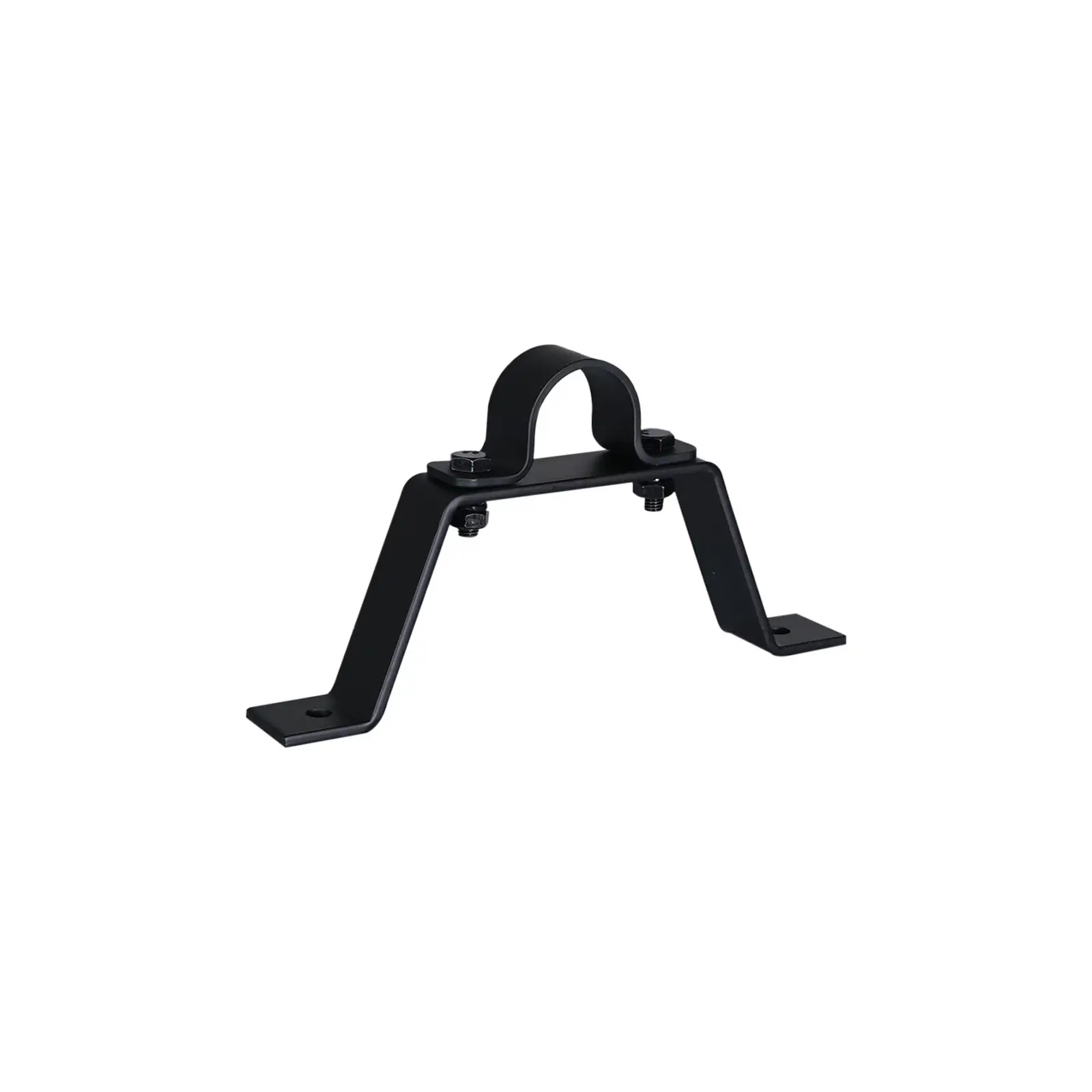 Pipe To Wall Bracket 100mm Black - Image 3