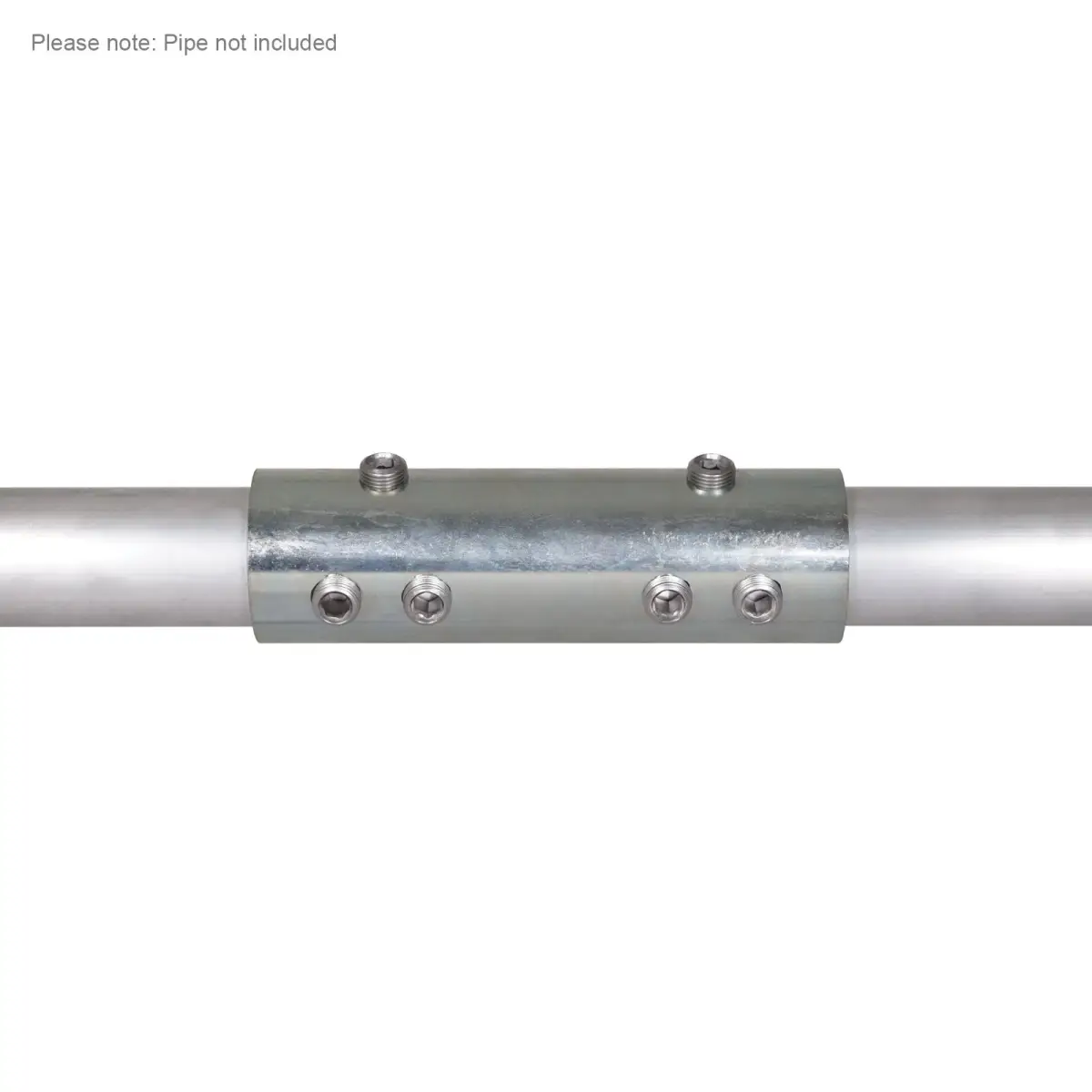 48.3mm Scaffold Tube Joiner - Zinc - CLAM70