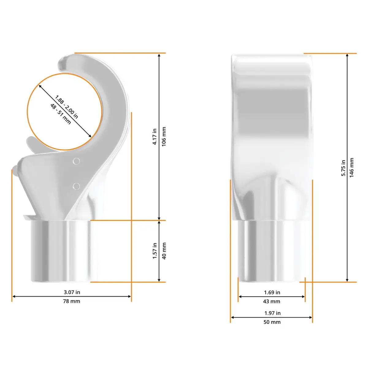 Quick Release Claw - CLAW50