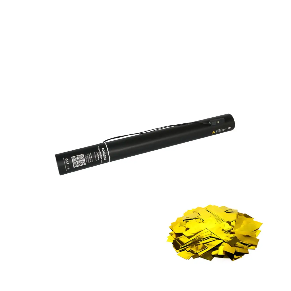 Electric Confetti Cannon 50cm Gold Metallic - CONF50GO