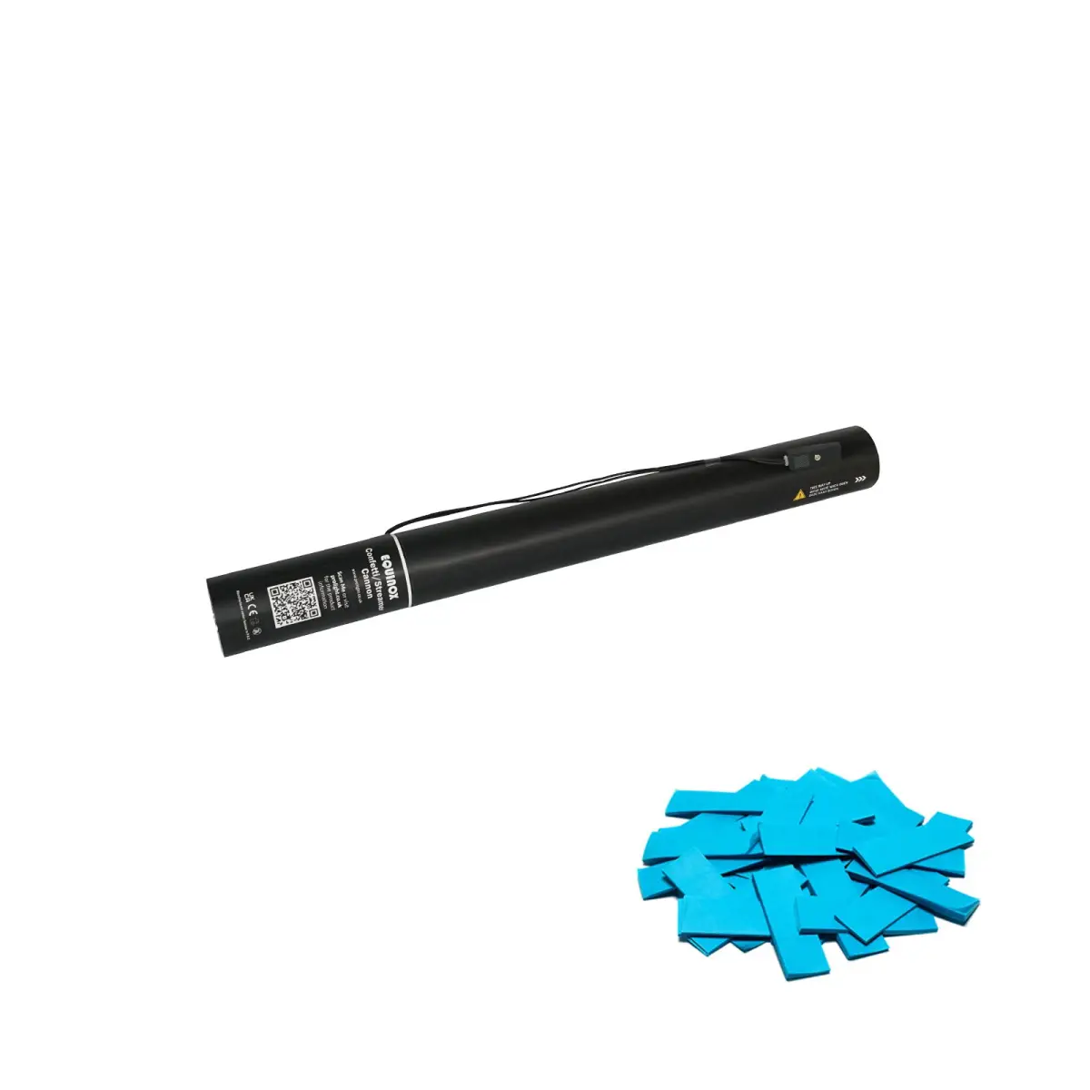 Electric Confetti Cannon 50cm Light Blue - CONF50LB