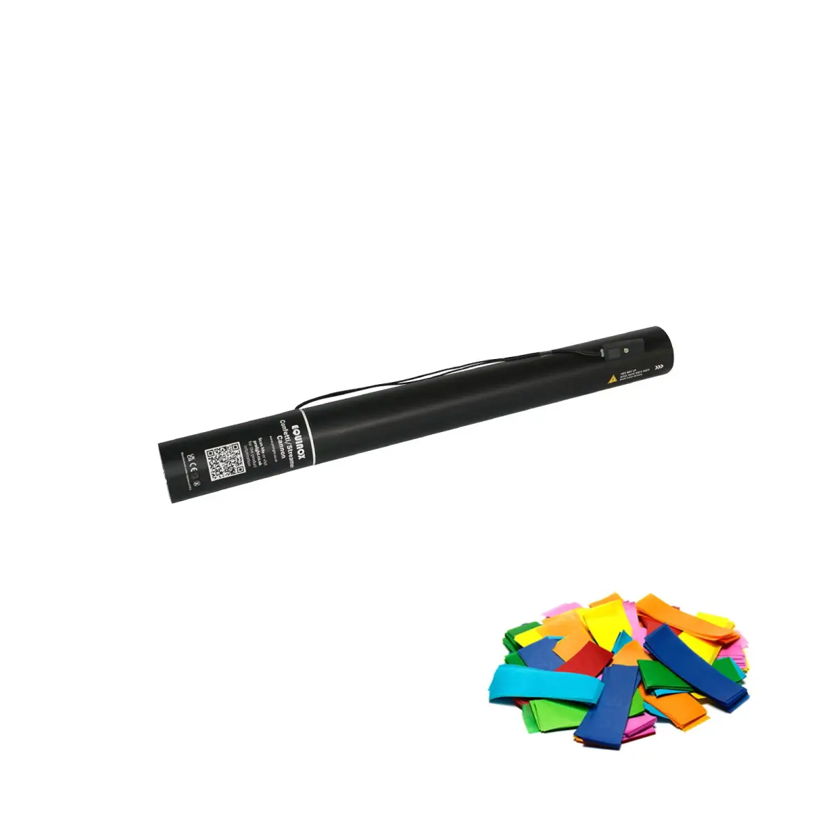 Electric Confetti Cannon 50cm Multicoloured - CONF50MU