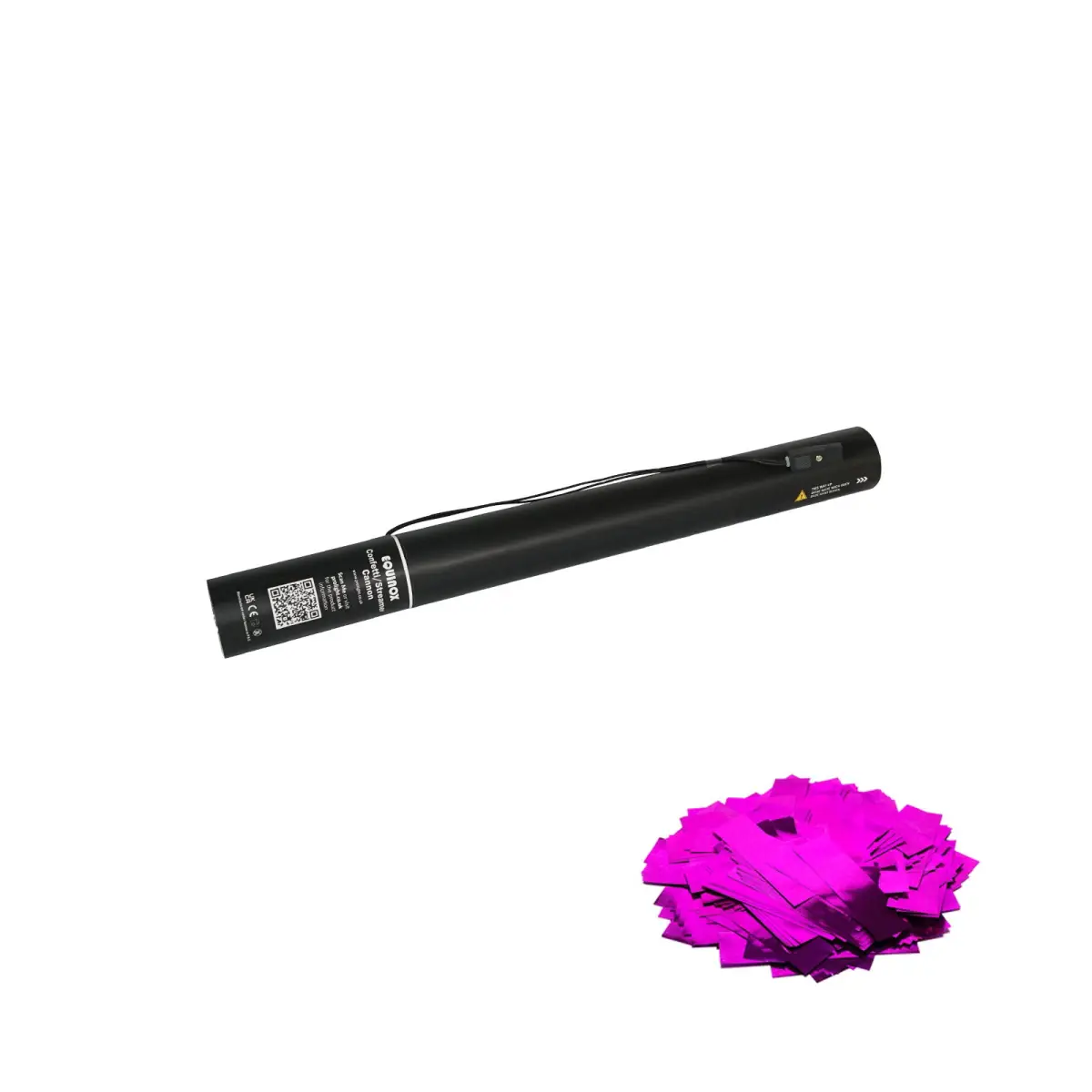 Electric Confetti Cannon 50cm Pink Metallic - CONF50PM