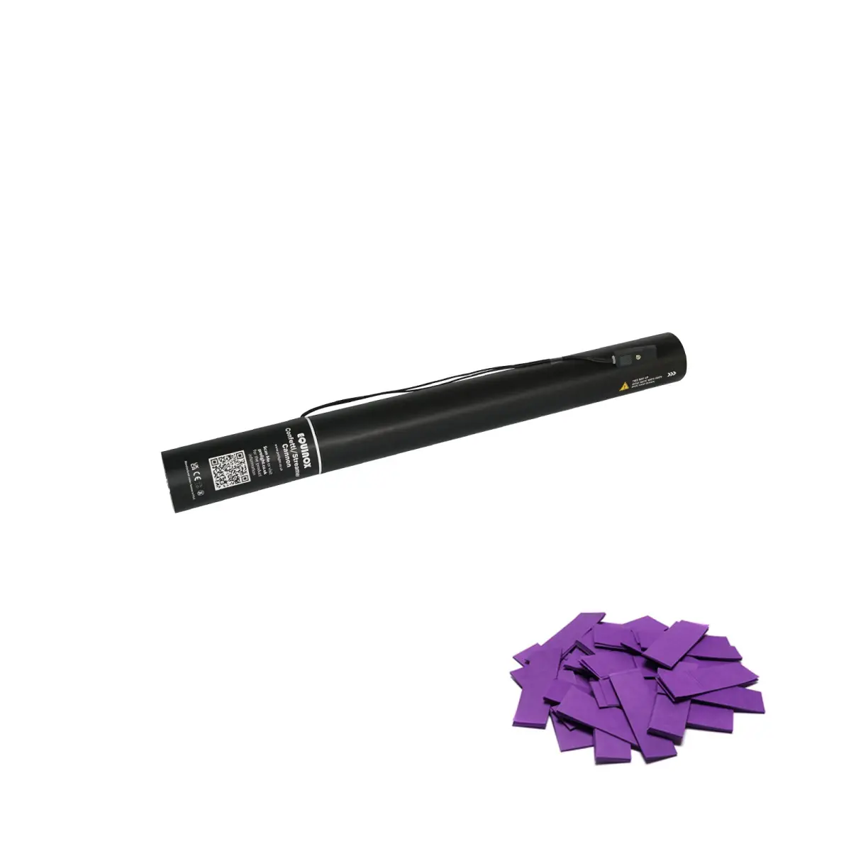 Electric Confetti Cannon 50cm Purple - CONF50PU