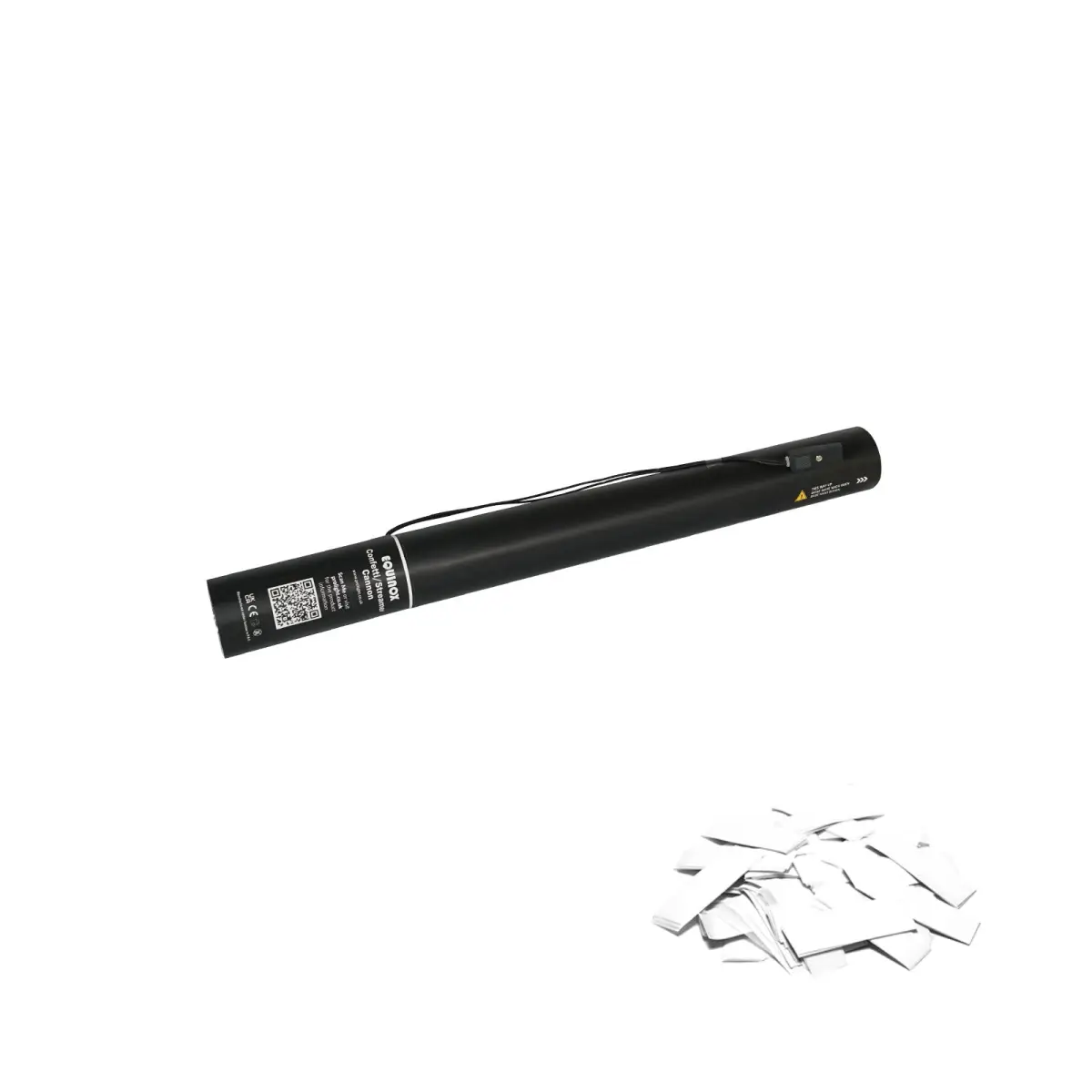 Electric Confetti Cannon 50cm White - CONF50W