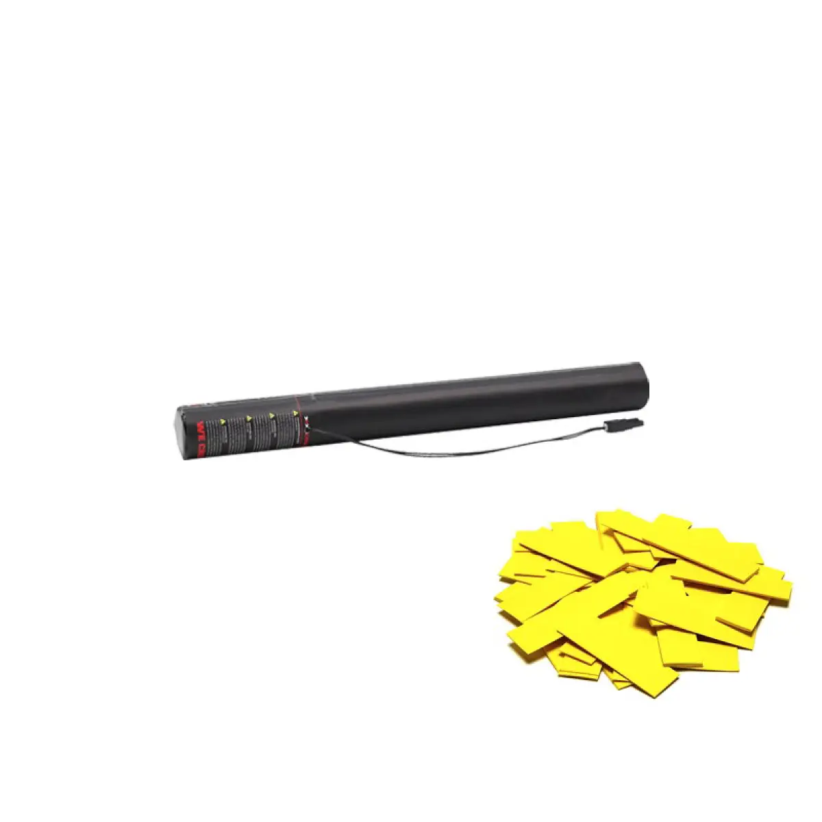 Electric Confetti Cannon 50cm Yellow - CONF50Y