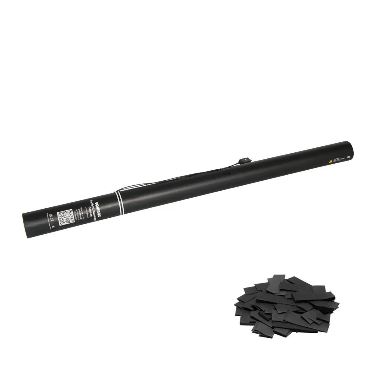 Electric Confetti Cannon 80cm Black - CONF80BLK