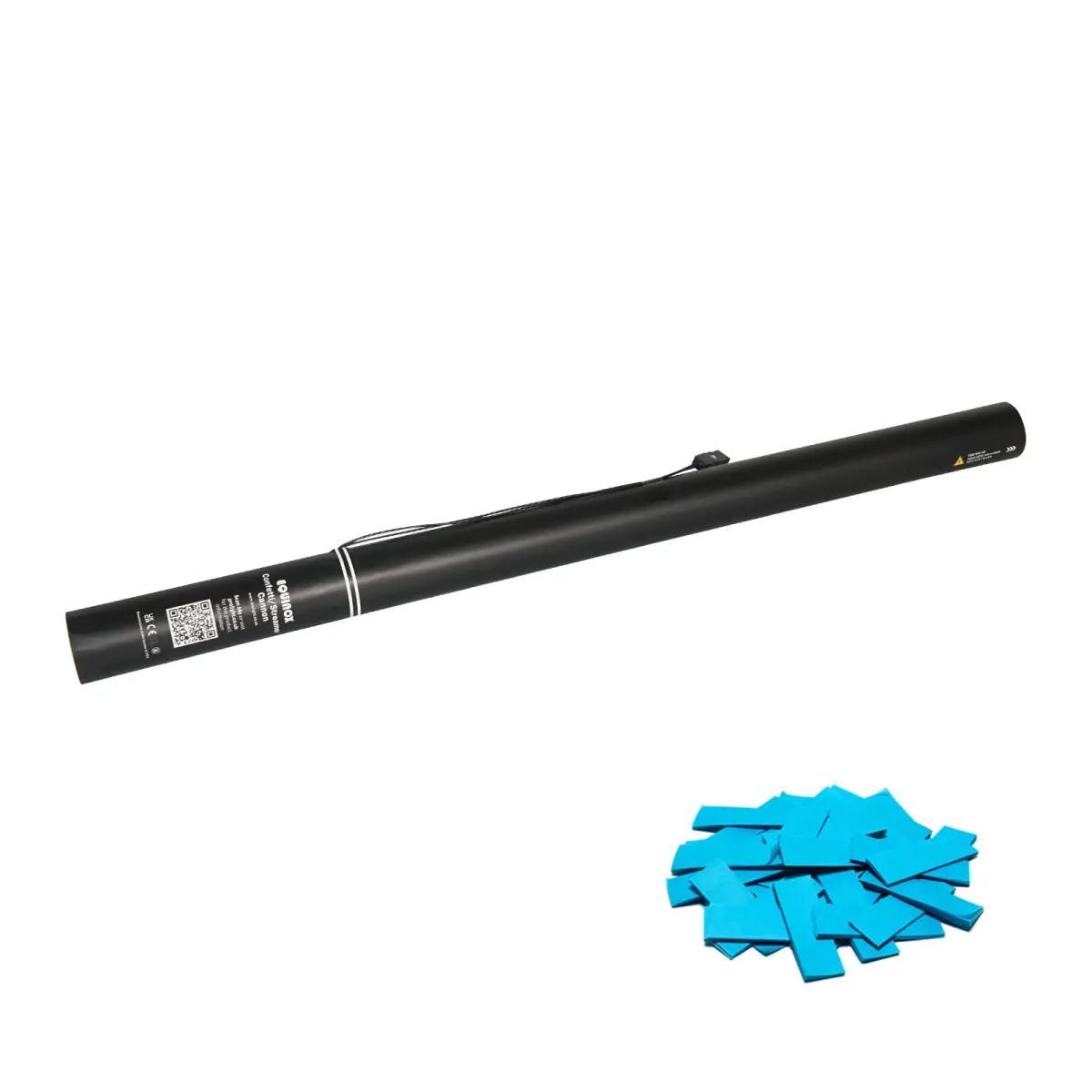 Electric Confetti Cannon 80cm Light Blue - CONF80LB