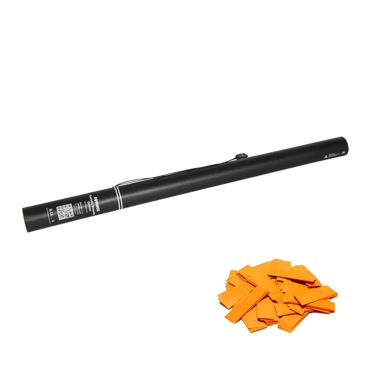 Electric Confetti Cannon 80cm Orange - CONF80OR