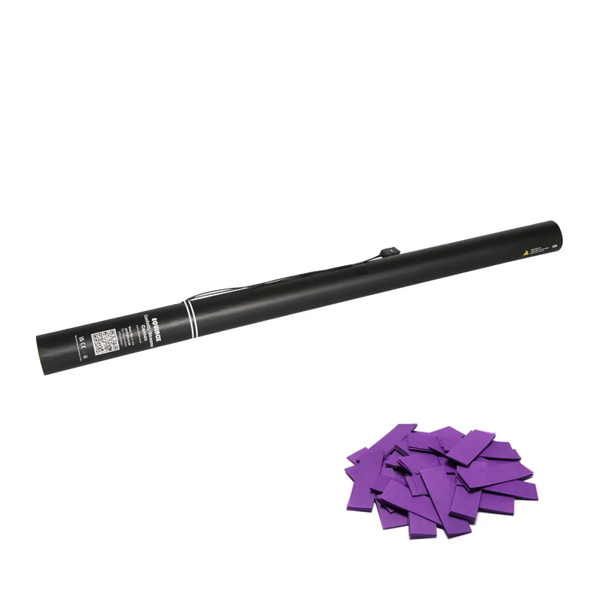 Electric Confetti Cannon 80cm Purple - CONF80PU