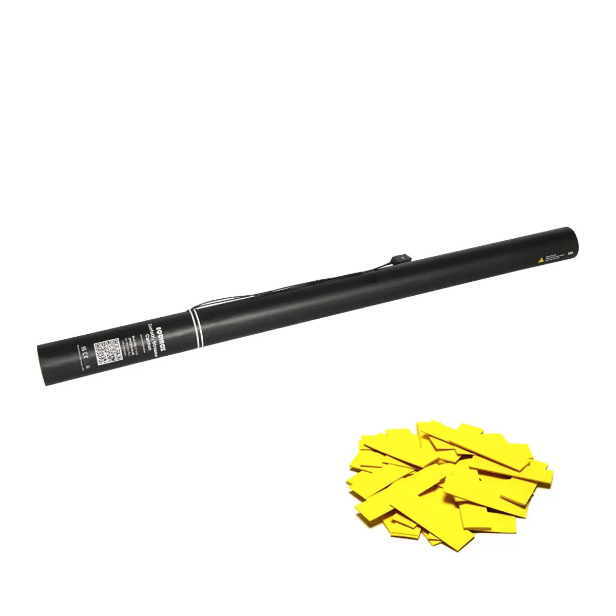 Electric Confetti Cannon 80cm Yellow - CONF80Y