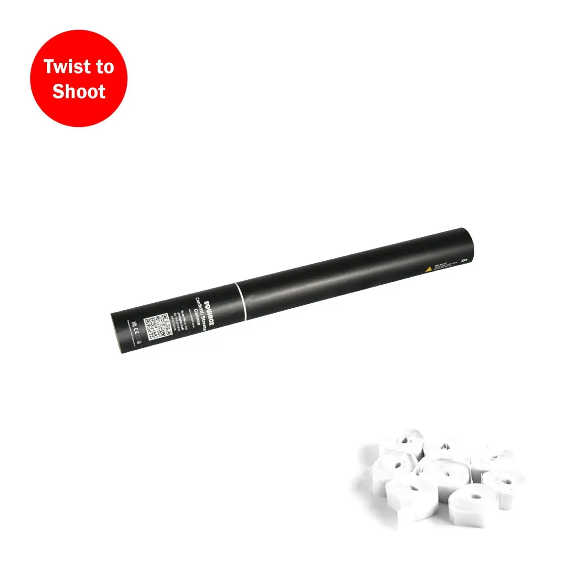 Handheld Streamer Cannon 50cm White - CONFST50HHW