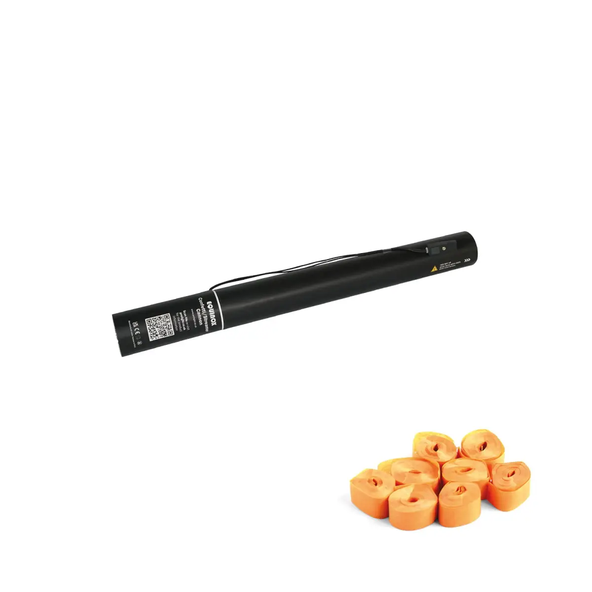 Electric Streamer Cannon 50cm Orange - CONFST50OR