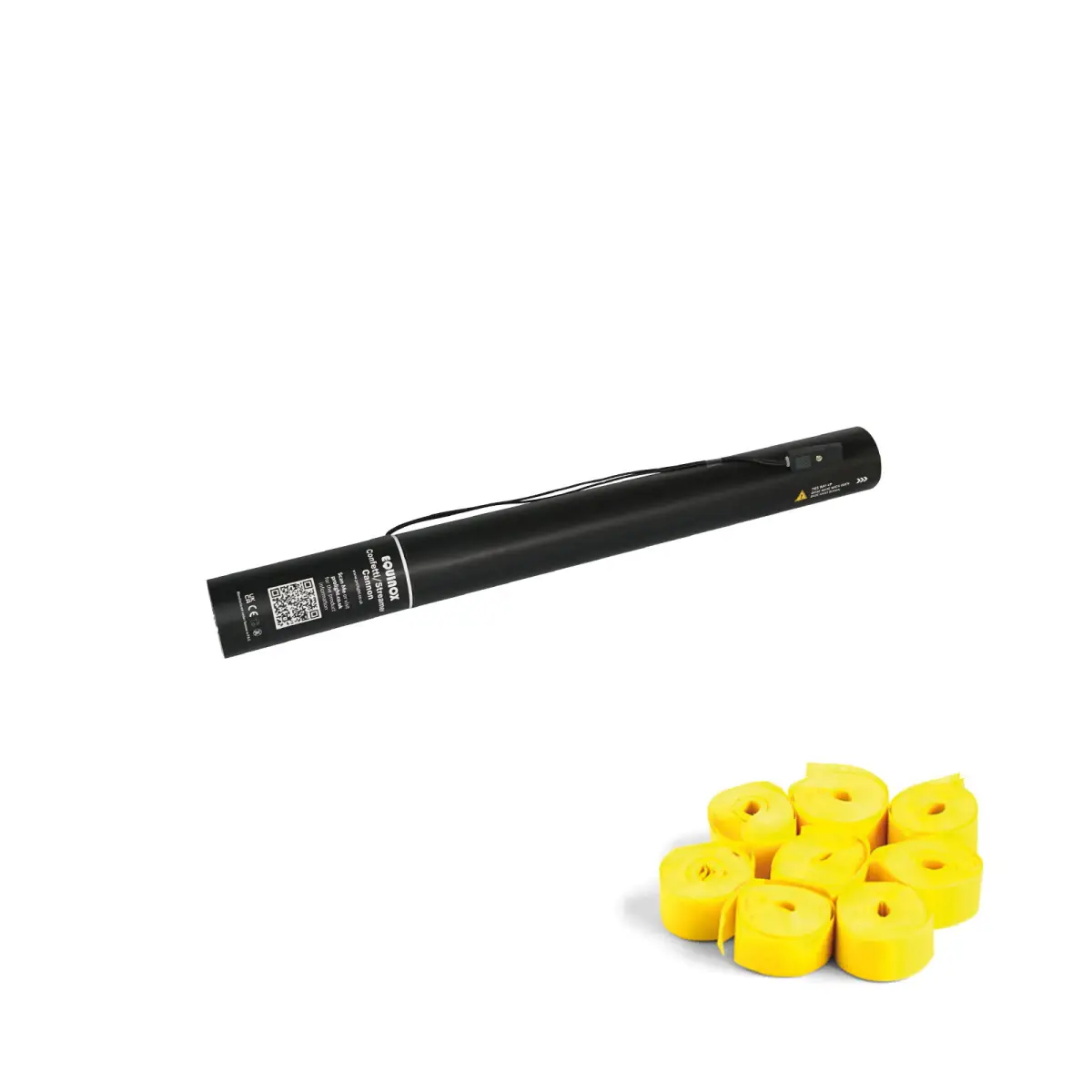 Electric Streamer Cannon 50cm Yellow - CONFST50Y