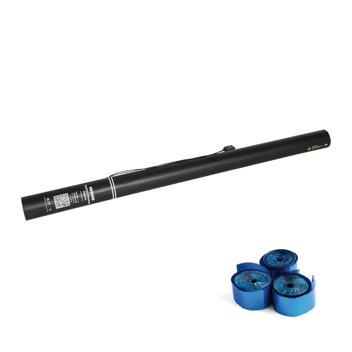 Electric Streamer Cannon 80cm Blue Metallic - CONFST80BM