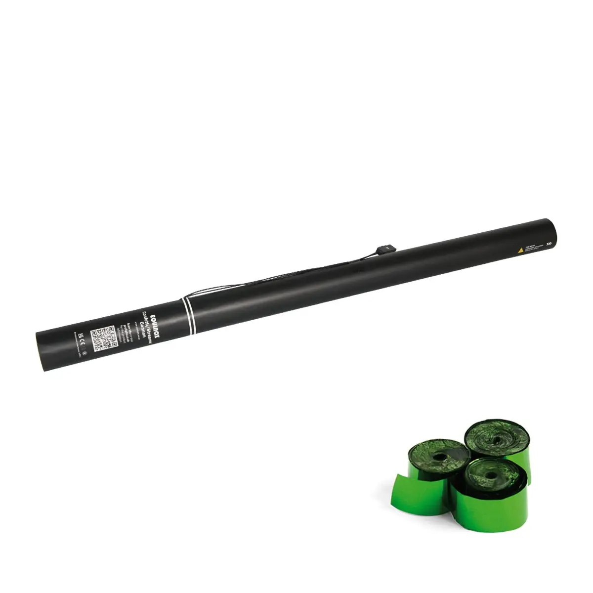 Electric Streamer Cannon 80cm Green Metallic - CONFST80GM