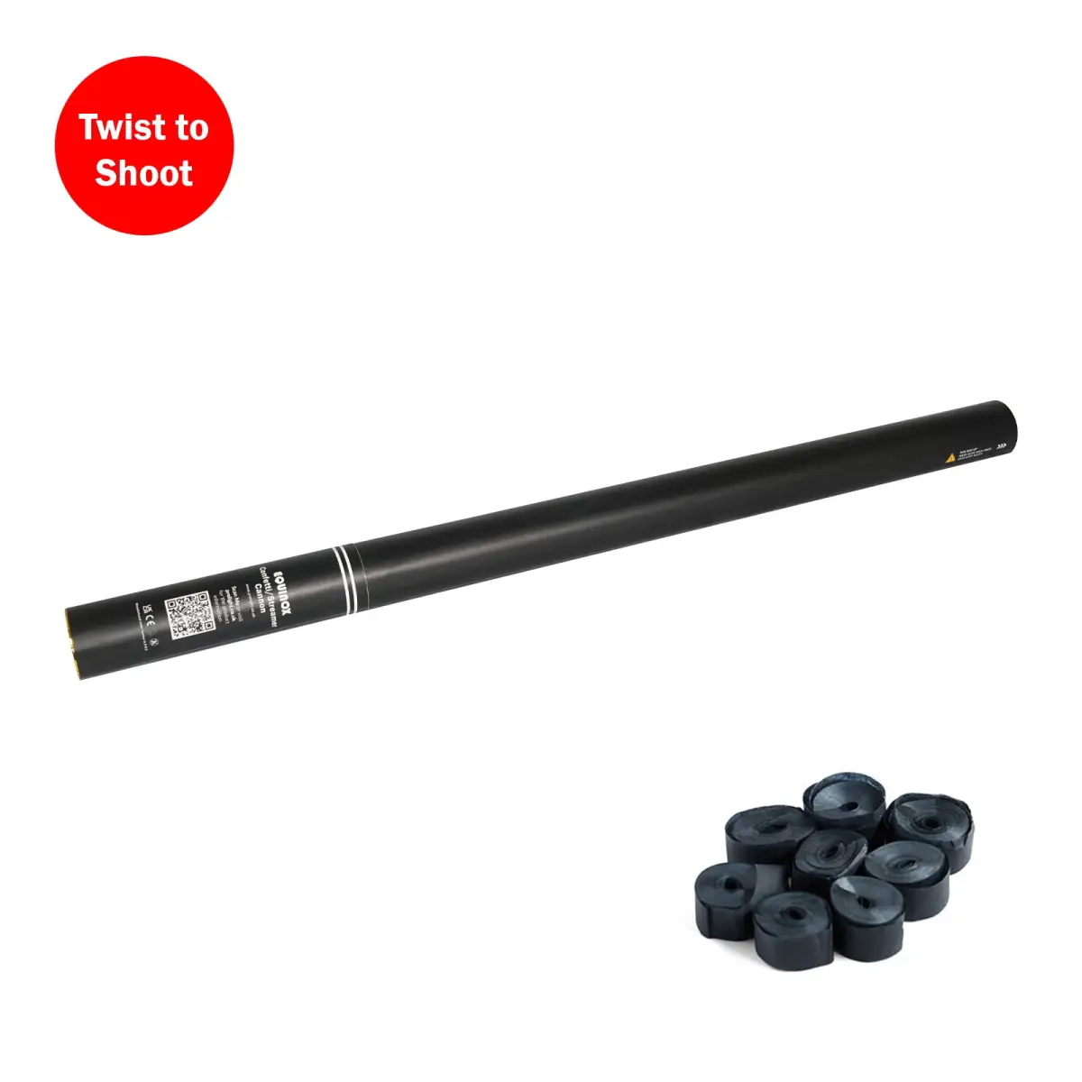Handheld Streamer Cannon 80cm Black - CONFST80HHBLK