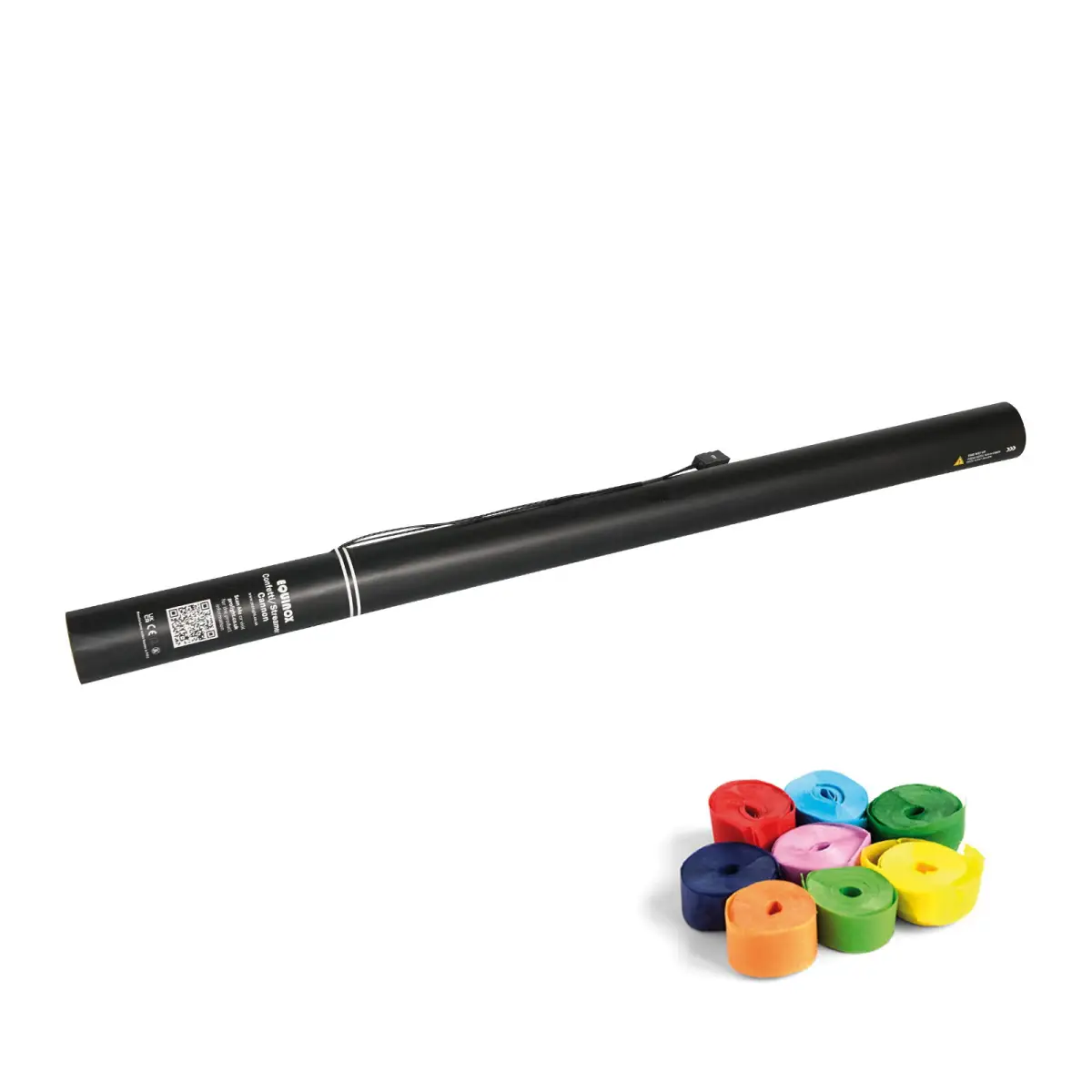 Electric Streamer Cannon 80cm Multicoloured - CONFST80MU