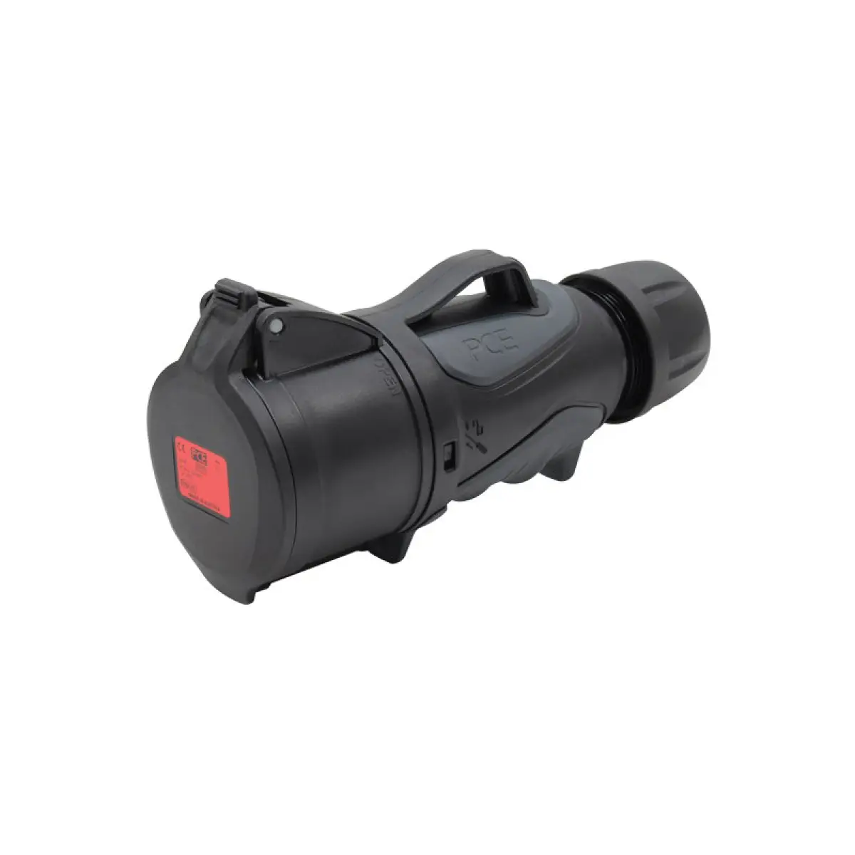 32A 415V 3P+N+E Black Socket (2253-6x) - CONN063
