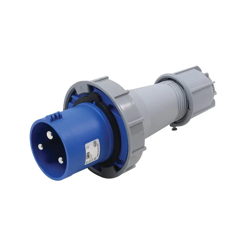 63A 230V 2P+E Plug (033-6) - Image 2