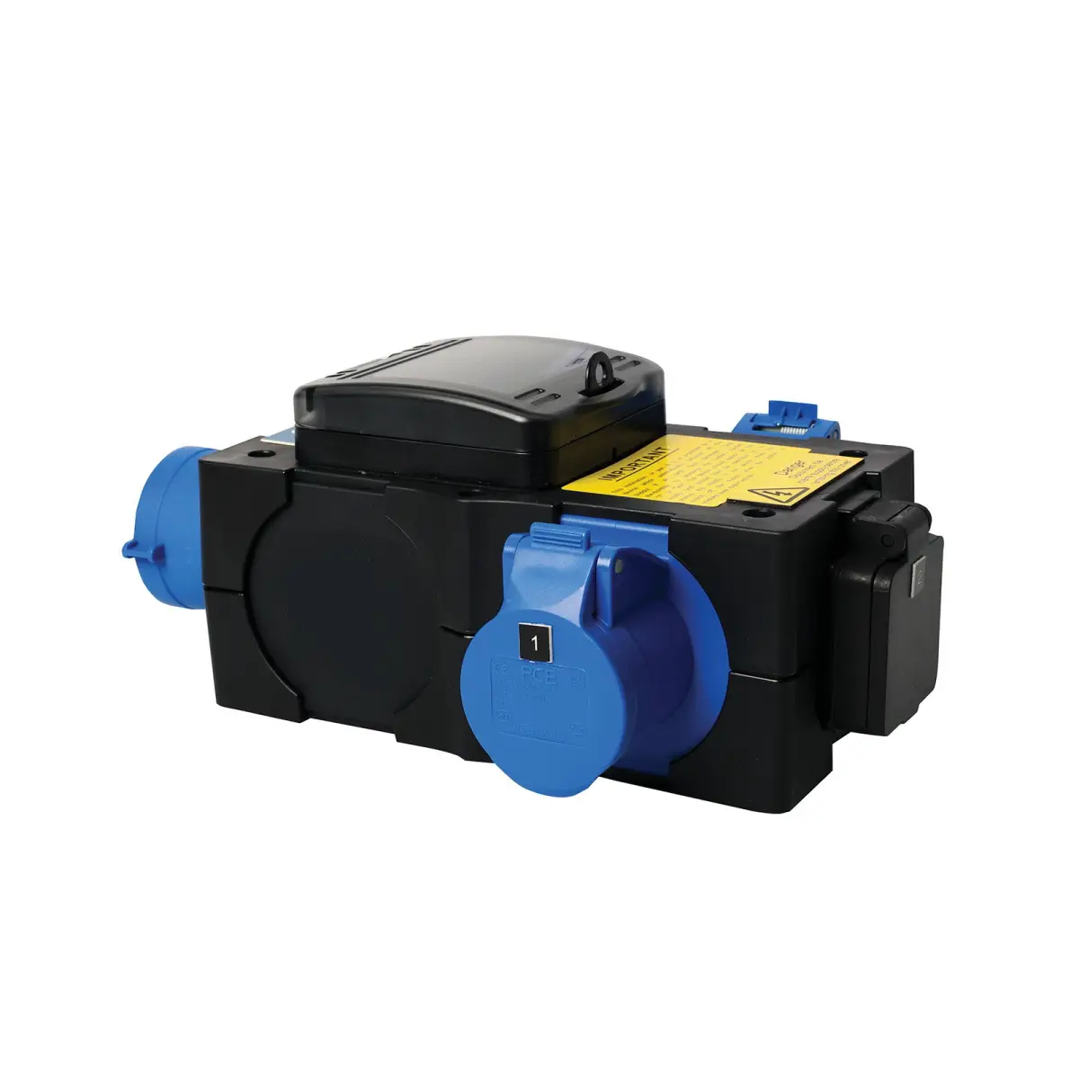 ST ANTON Distribution Box 32A 240V In 2x 16A 1x 13A Out - CONN086B