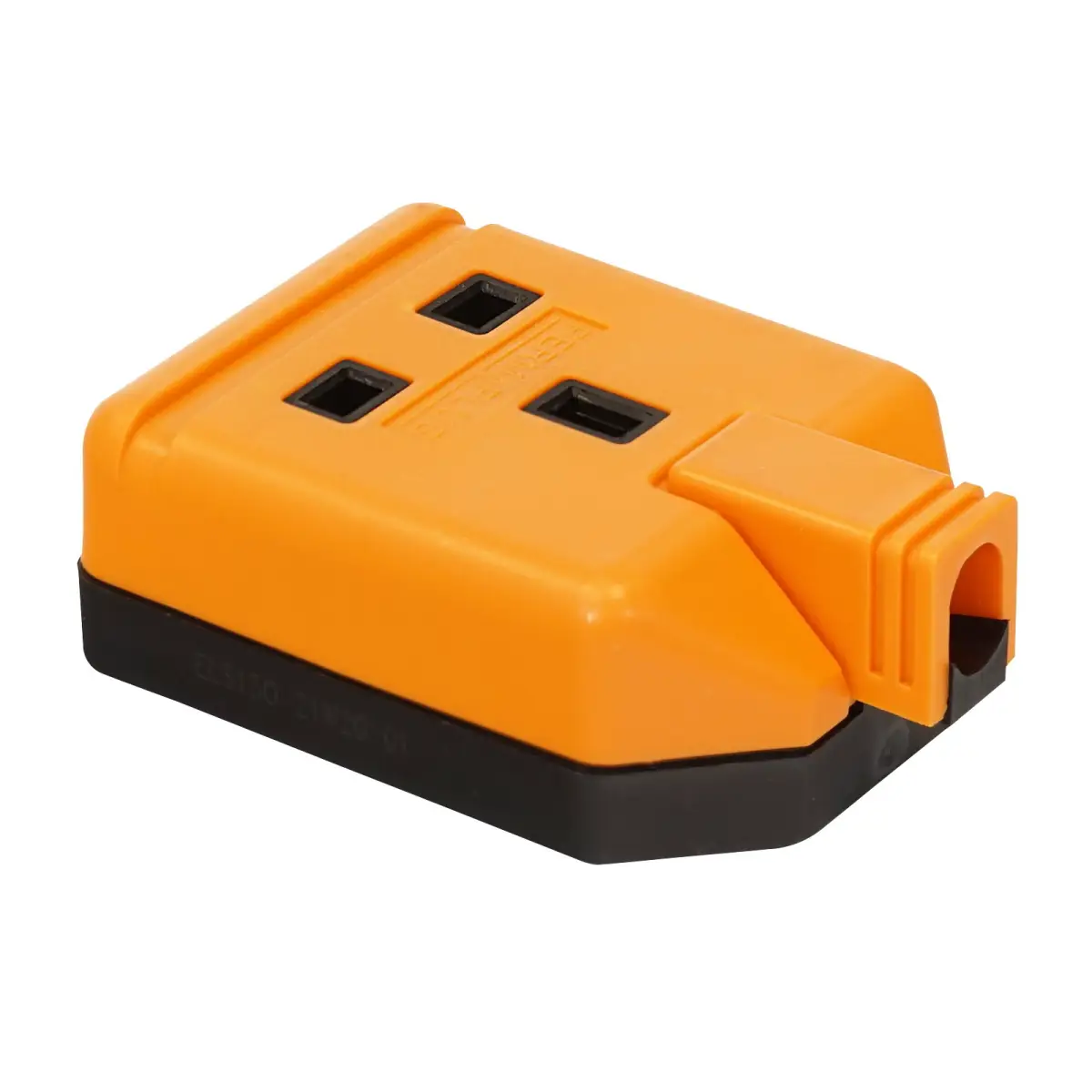 1 Gang 13A HD Mains Socket Orange (ELS13O) - CONN097