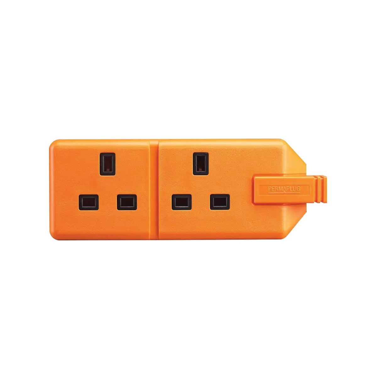 2 Gang 13A HD Mains Socket Orange (ELS132O) - CONN099