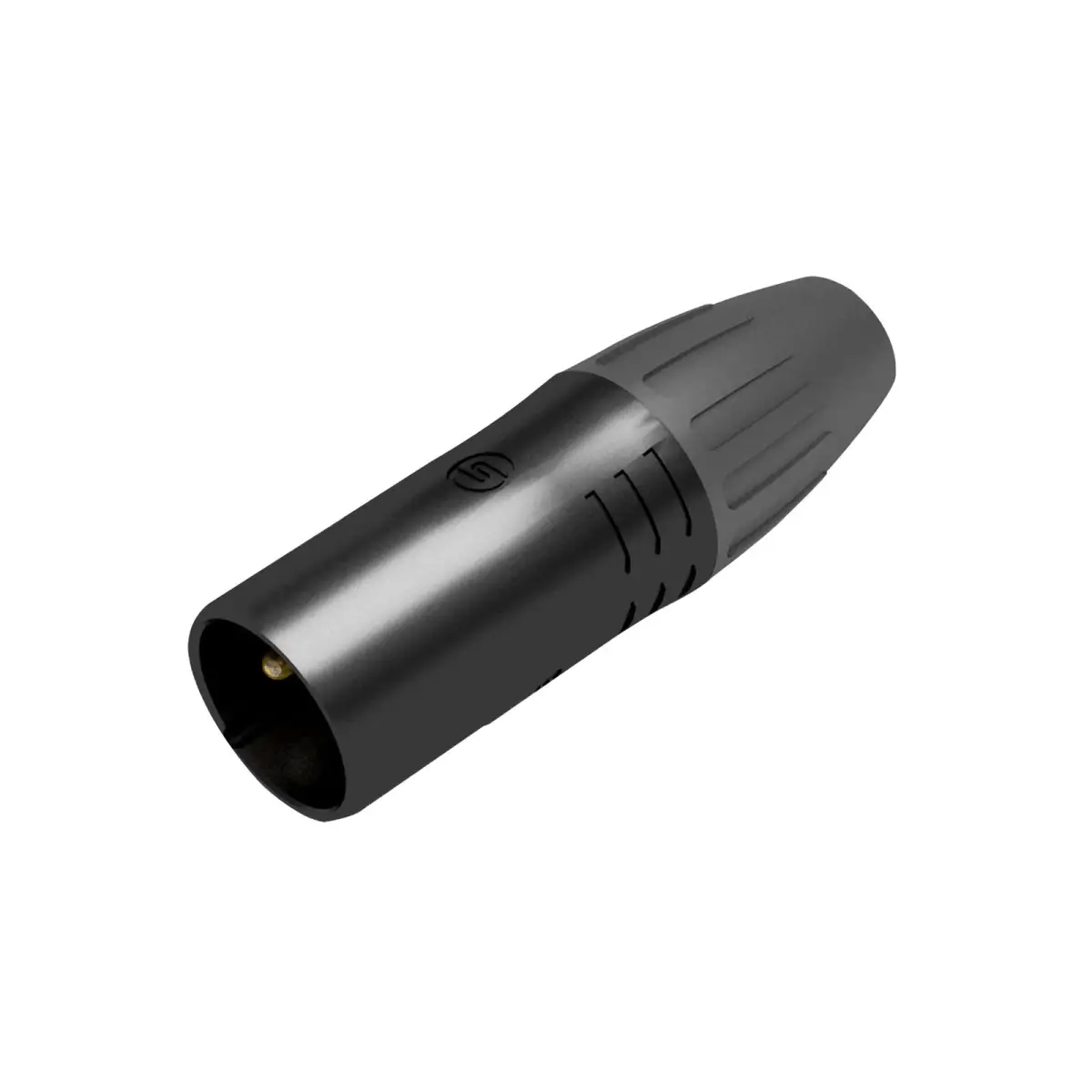 3-Pin Male XLR IP65 Black SCWM3-B - CONN1021