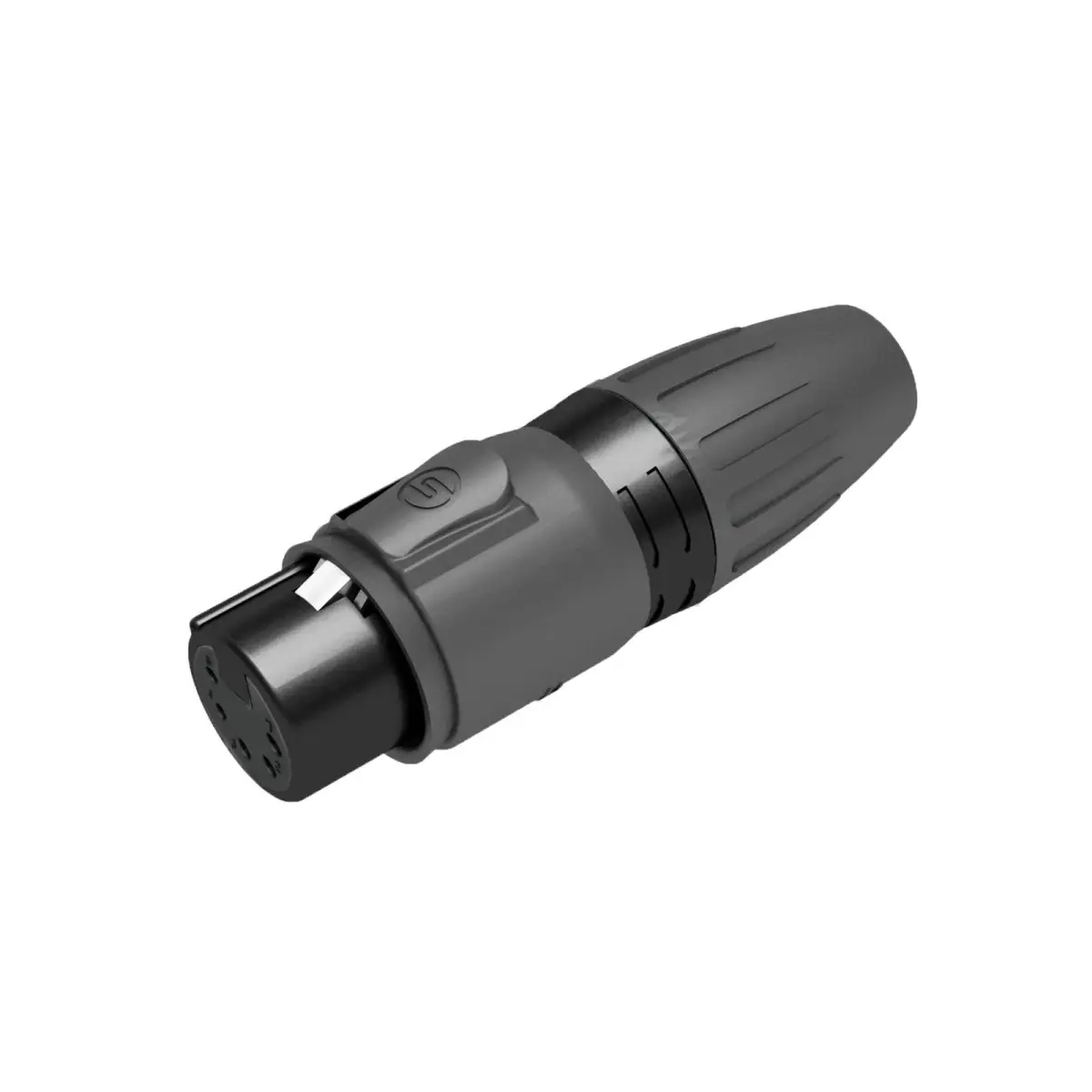 5-Pin Female XLR IP65 Black SCWF5-B - CONN1022