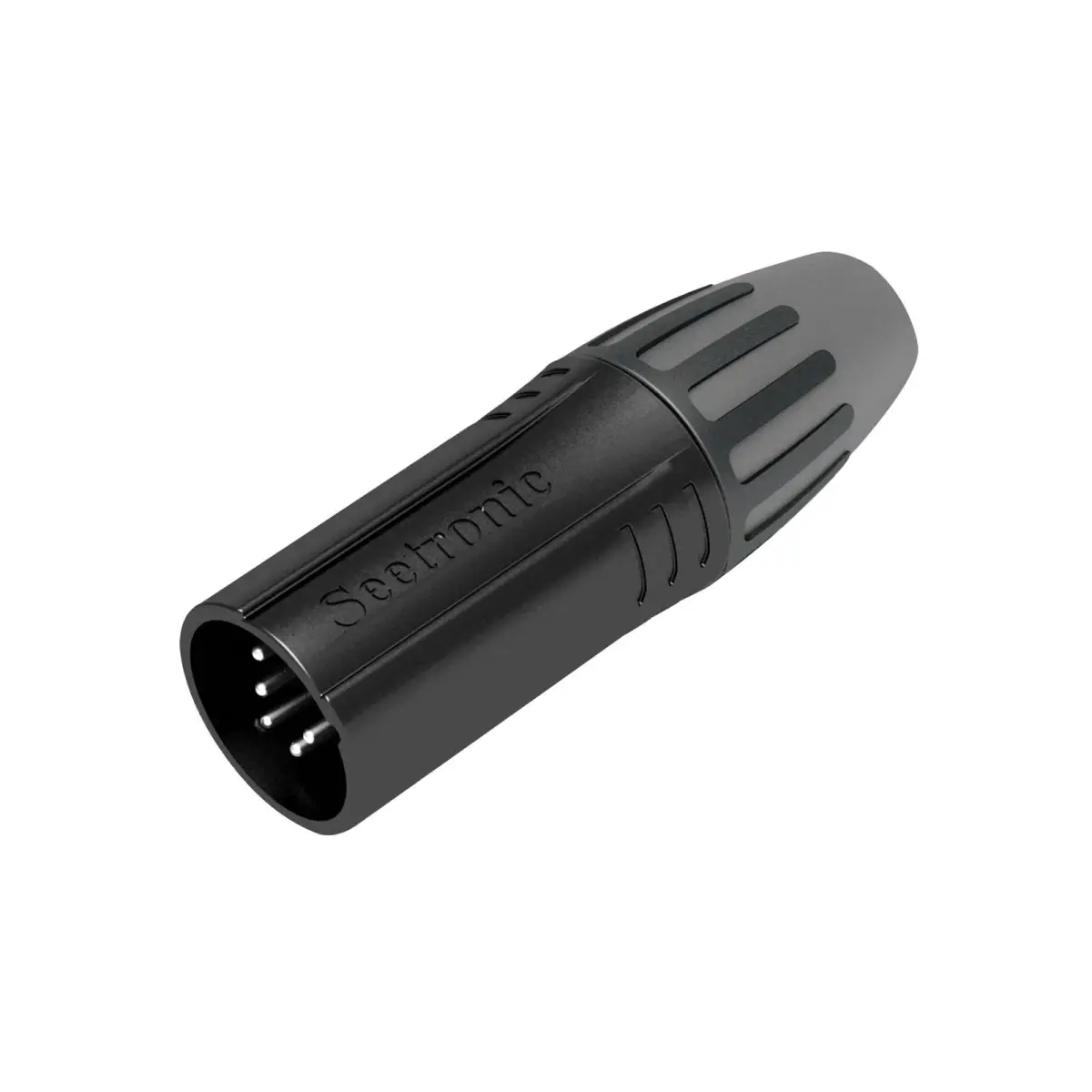 5-Pin Male XLR Black SCMM5-B - CONN1033