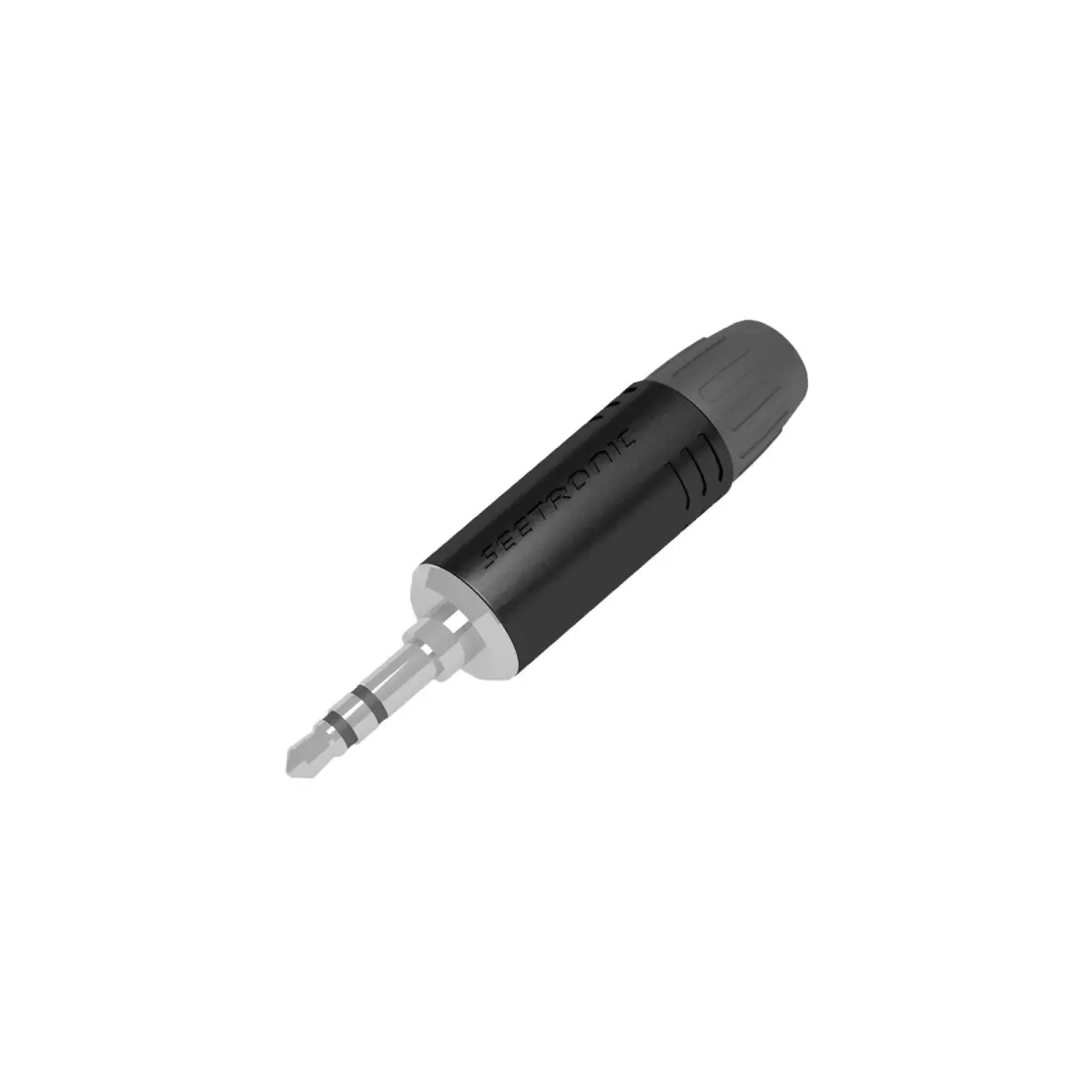 3.5mm 3-Pole Jack Plug Black MTP3C-B - CONN1075
