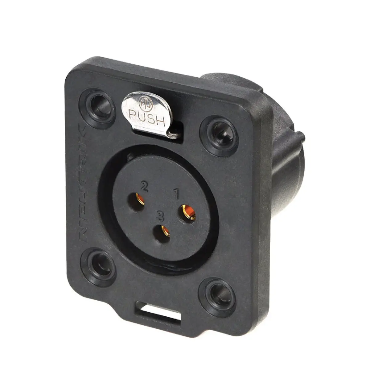 XLR 3-pin Female Chassis Socket NC3FDX-TOP - CONN110