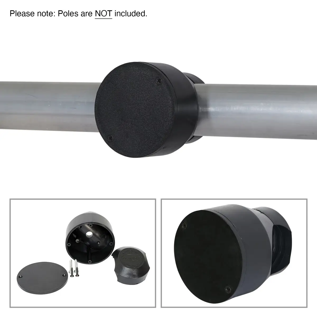 Black Smart Socket Set with Blank Lid (SSS/B/B) - CONN1108