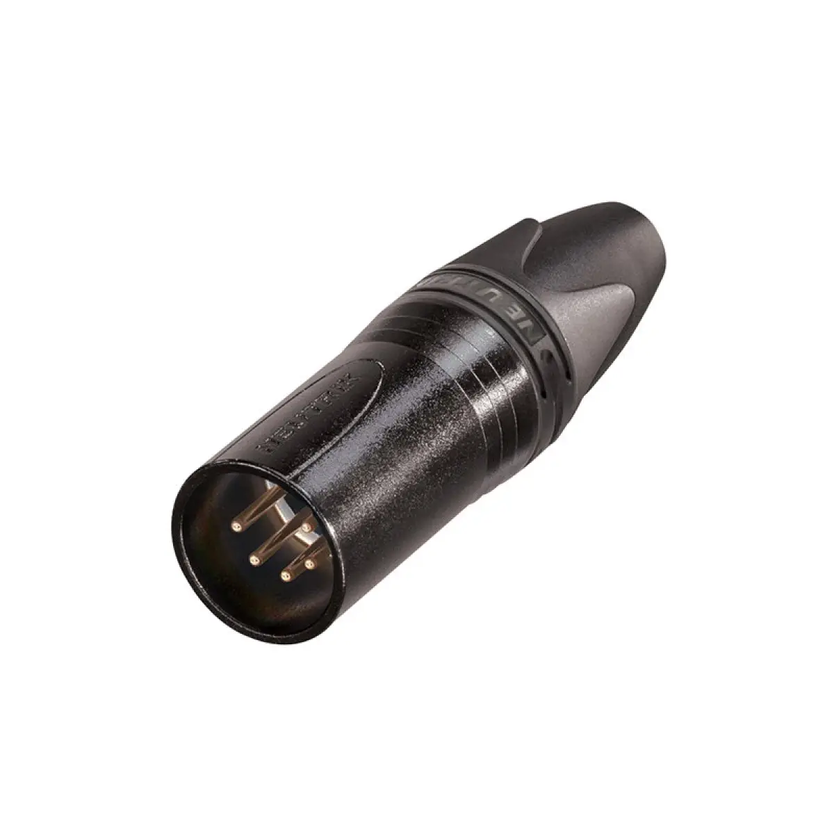XLR 5-Pin Male Plug Black NC5MXX-B - CONN124