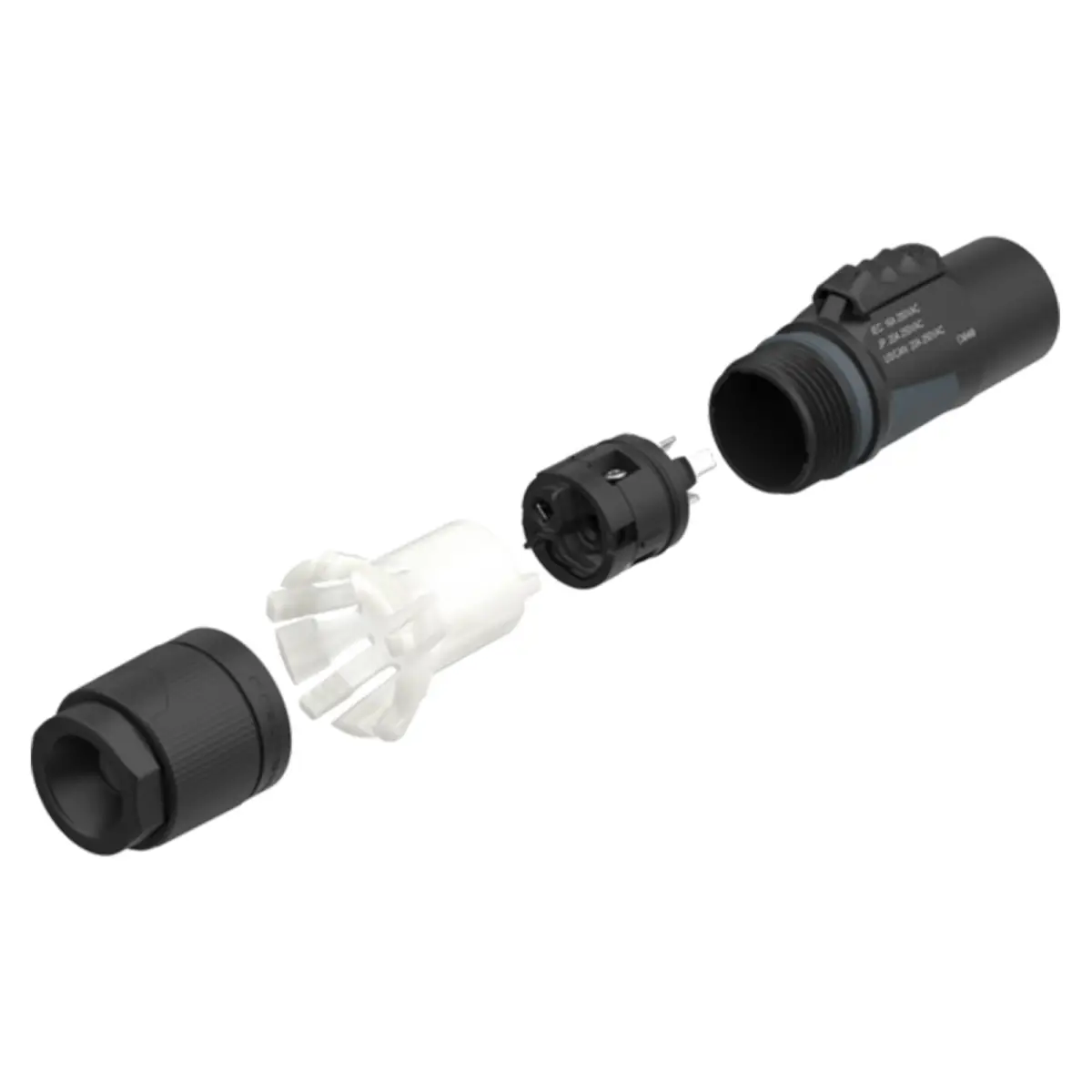 powerCON TRUE1 Connector 6-12mm Cable NAC3M-TRUE1-S - CONN1262
