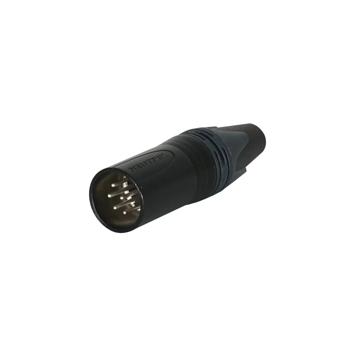 XLR 6-Pin Male Plug Black NC6MXX-BAG - CONN130
