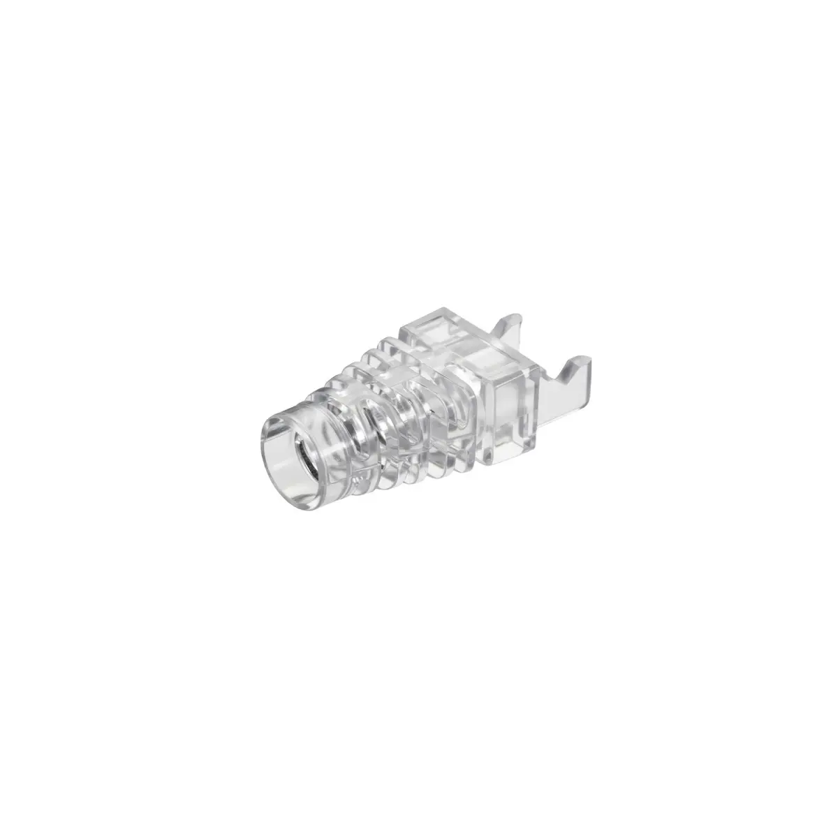 Transparent Anti-Snag Boots 5.5mm OD Cable Pack of 50 - CONN1313