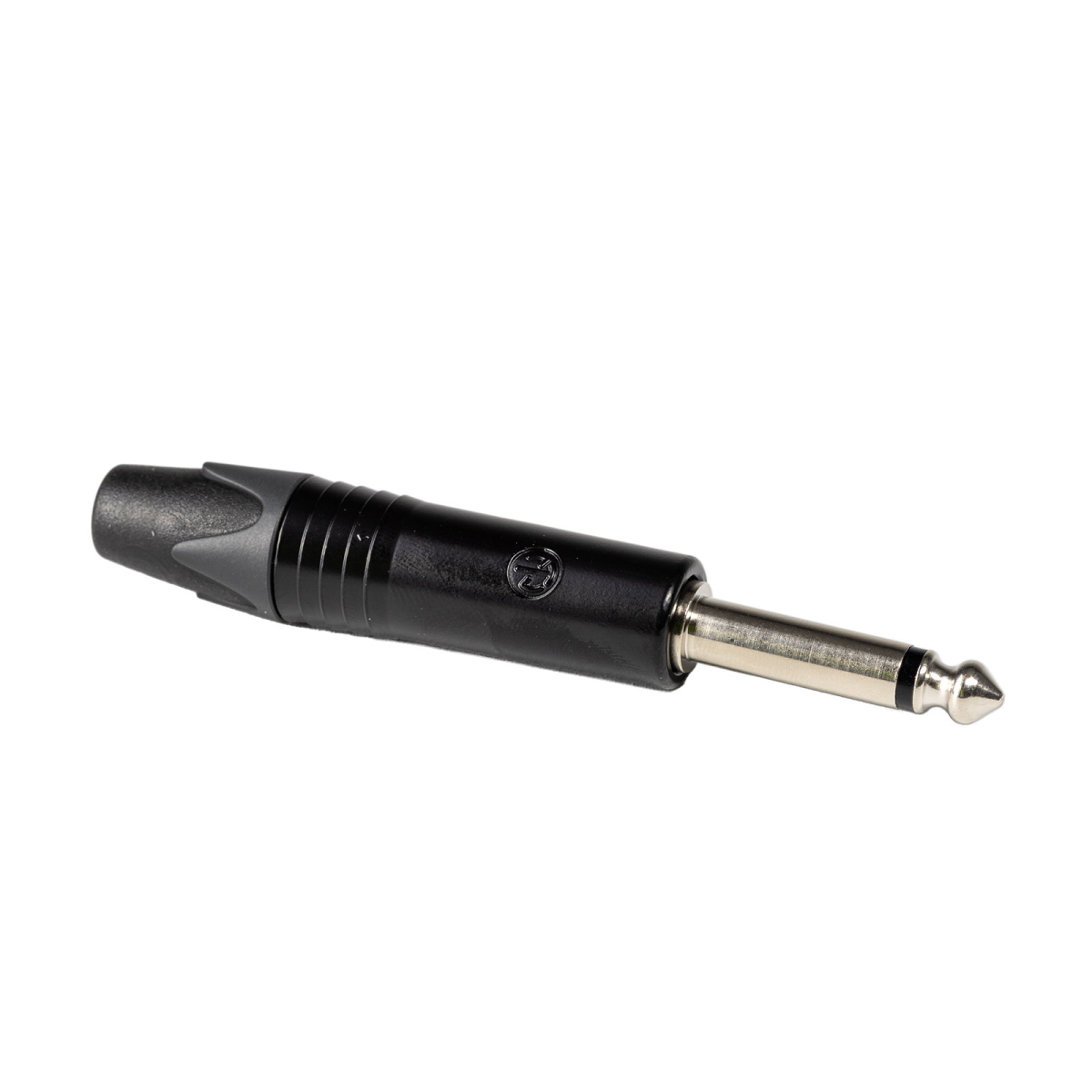 2-Pole 6.35mm (1/4") Black Jack Plug NP2X-BAG - CONN136A