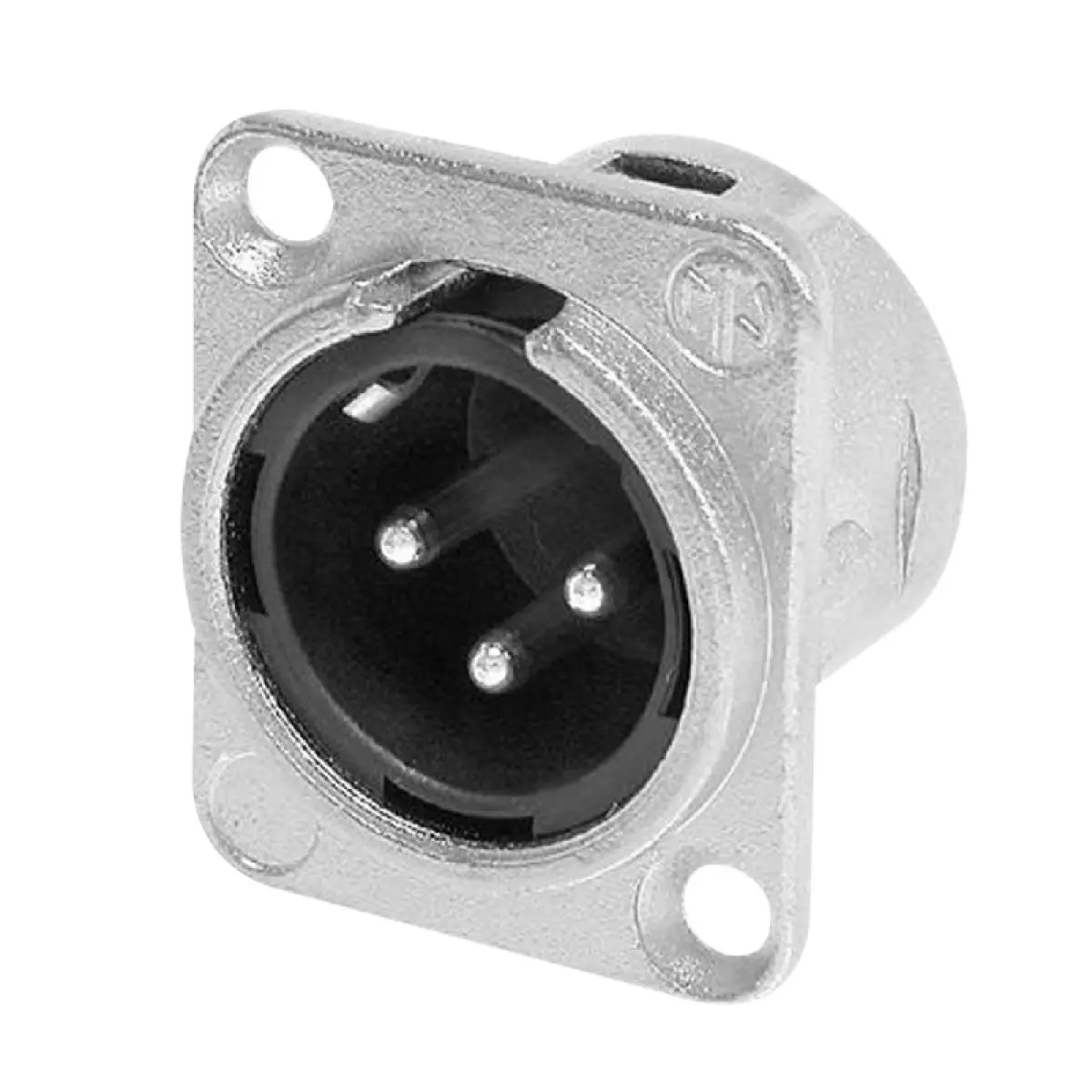 XLR 3-Pin Male Chassis Plug NC3MD-L-1 - CONN14
