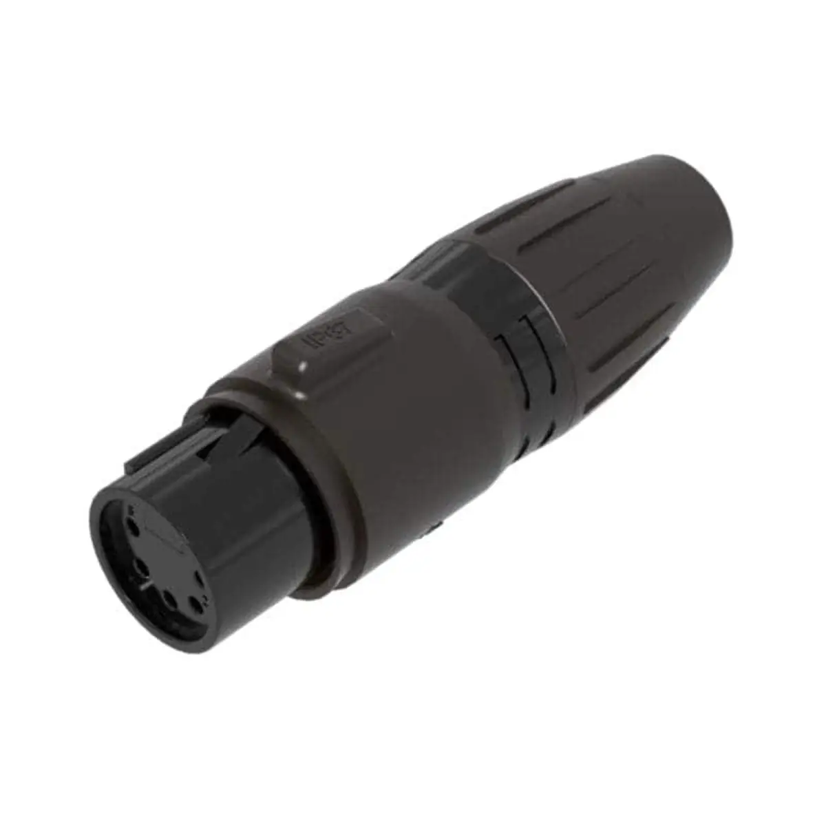 5-Pin Female XLR IP67 Black SCWF5-B-67 - CONN1420
